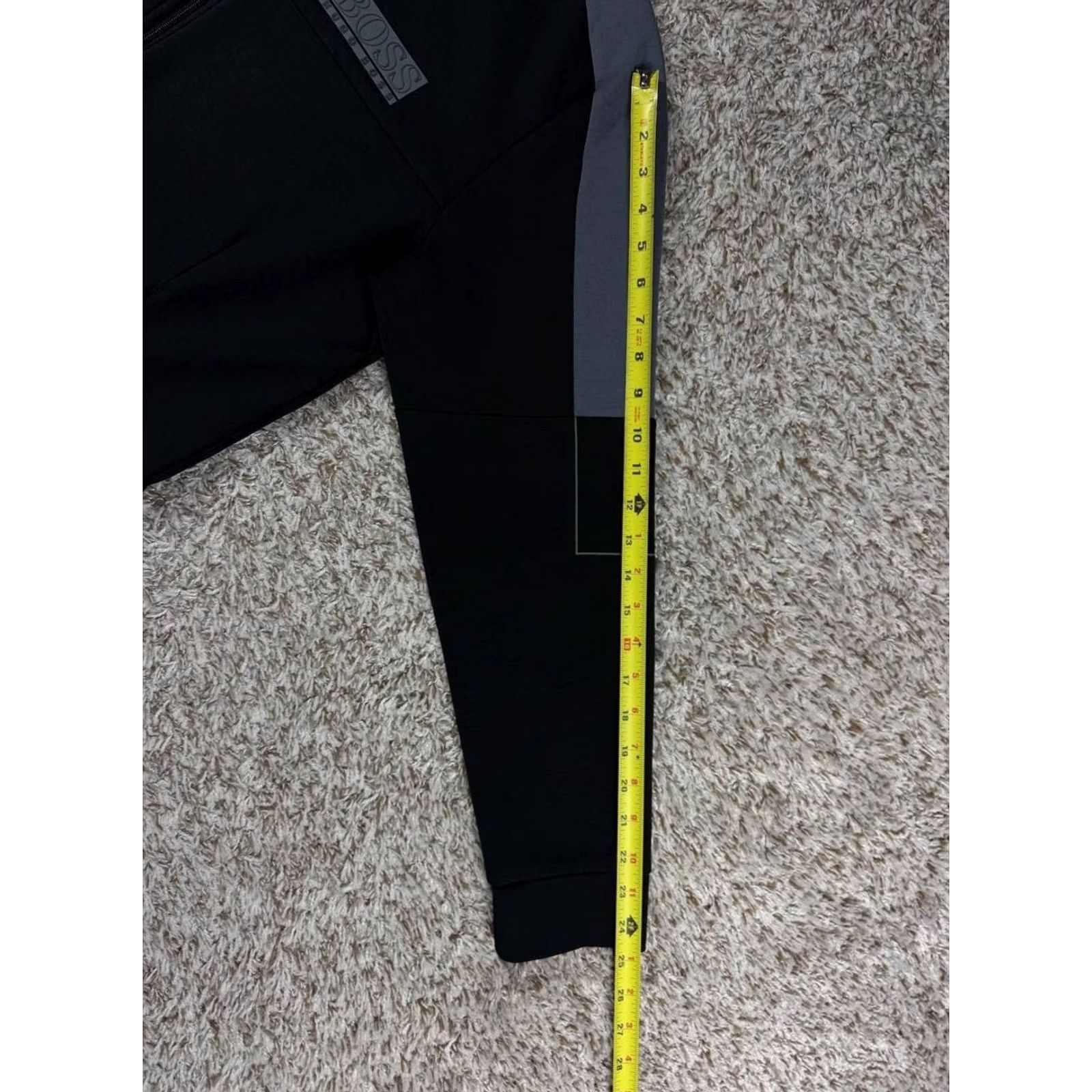 Hugo Boss HUGO BOSS Track Jacket Full Zip Colorblock Black Men's XL Size Size US XL / EU 56 / 4 - 7 Thumbnail