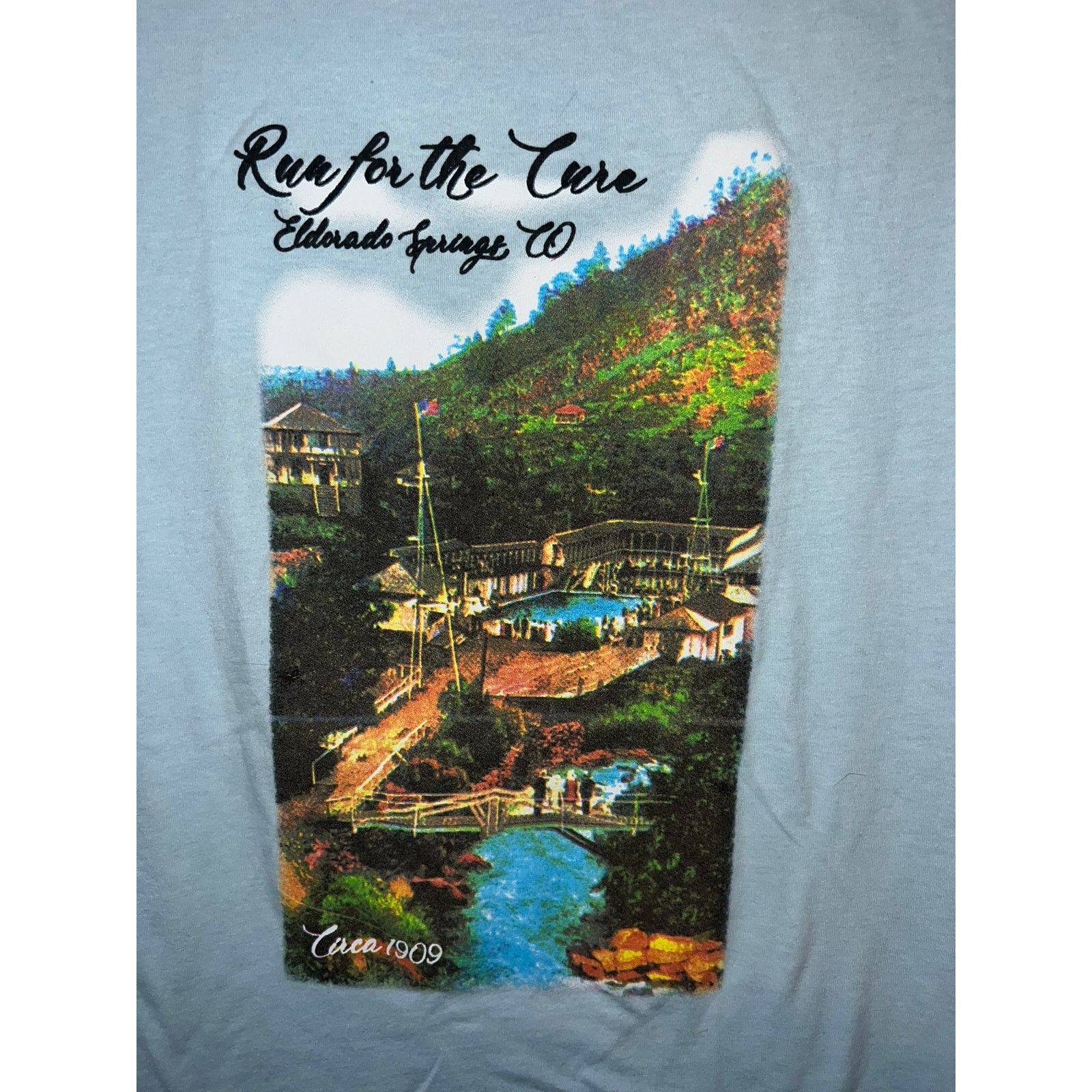 NEXT Womens Run For The Cure Shirt Eldorado Springs Colorado Tee Size M / US 6-8 / IT 42-44 - 3 Thumbnail
