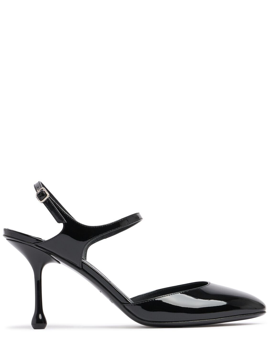 Jimmy Choo JIMMY CHOO Pixie 80 Black Patent Leather Pumps NWT Size US 7 / IT 37 - 1 Thumbnail