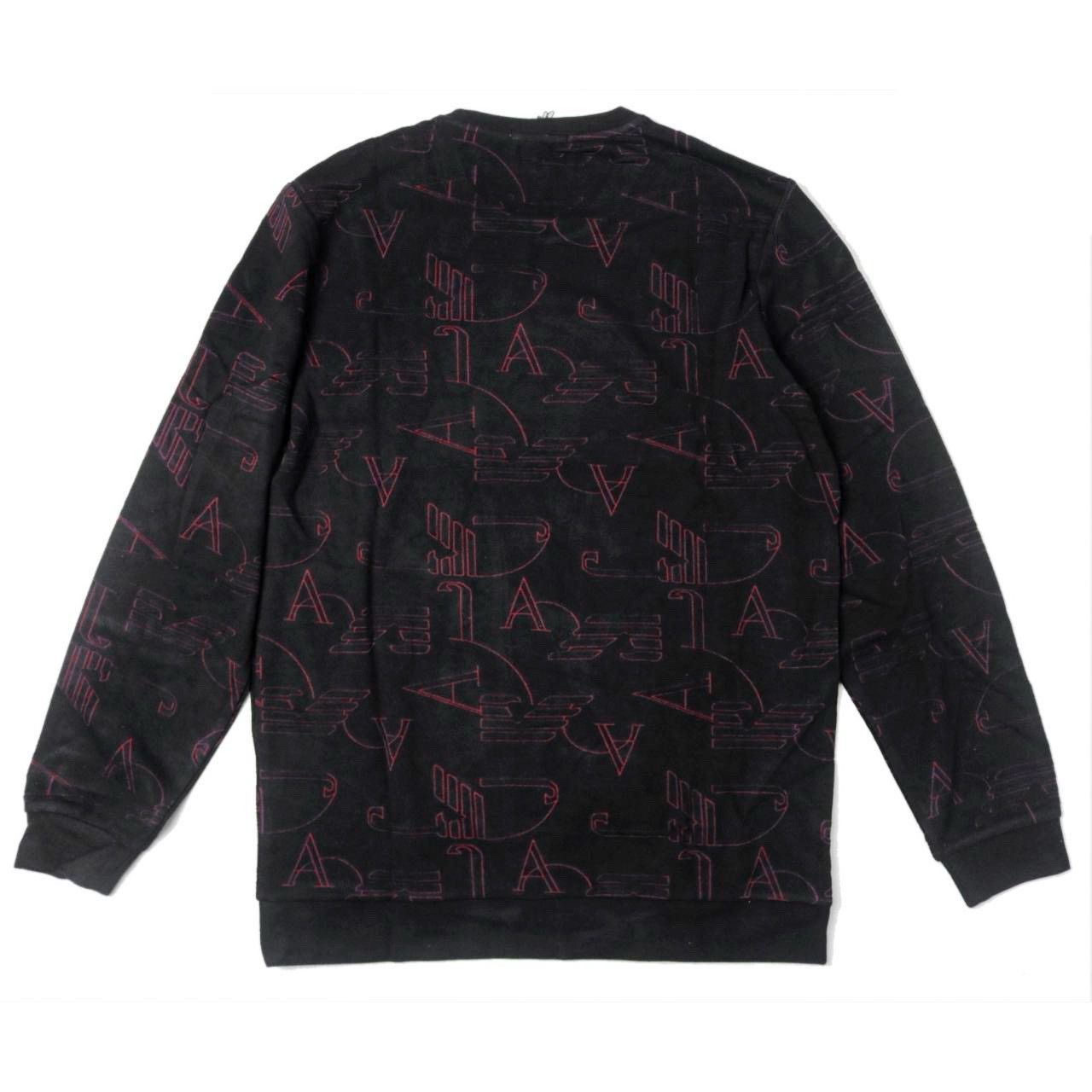 Emporio Armani Emporio Armani logo print sweater Size US XXL / EU 58 / 5 - 5 Thumbnail