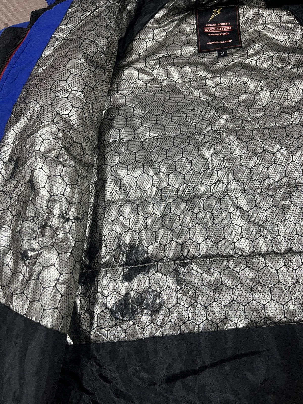 Japanese Brand Andare Schietti Tech Work Jacket Reflective Blue Size US M / EU 48-50 / 2 - 9 Thumbnail