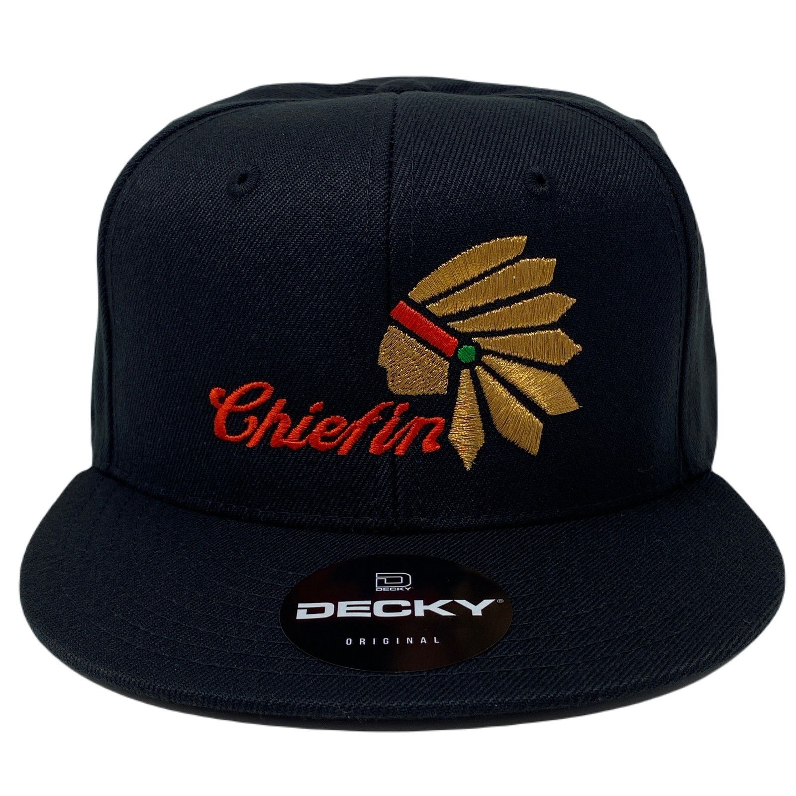 Other Chiefin Snapback Hat All Black Size ONE SIZE - 3 Thumbnail