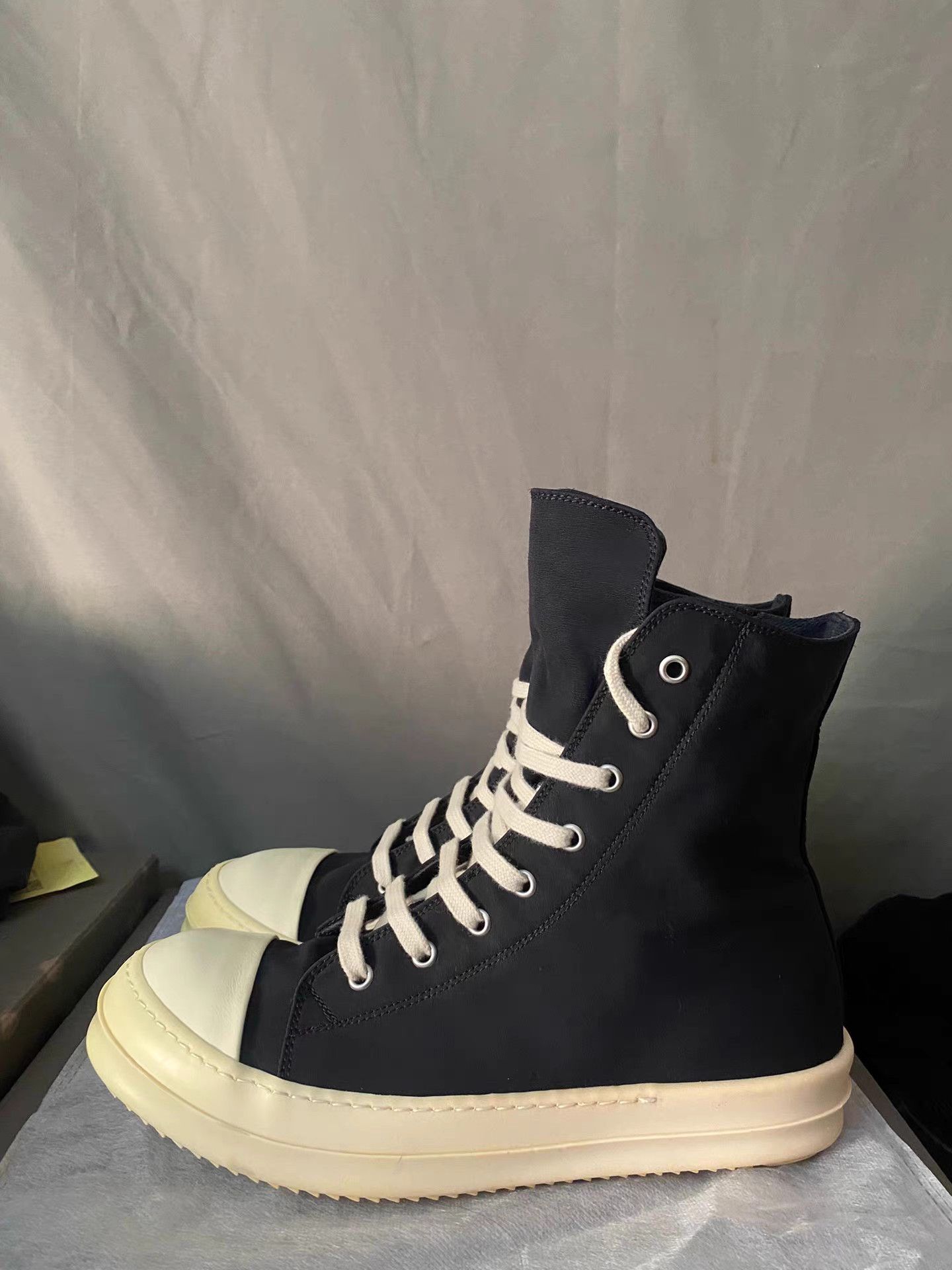 Rick Owens Rick Owens Satin Jumbo Low Size US 8 / EU 41 - 1 Thumbnail