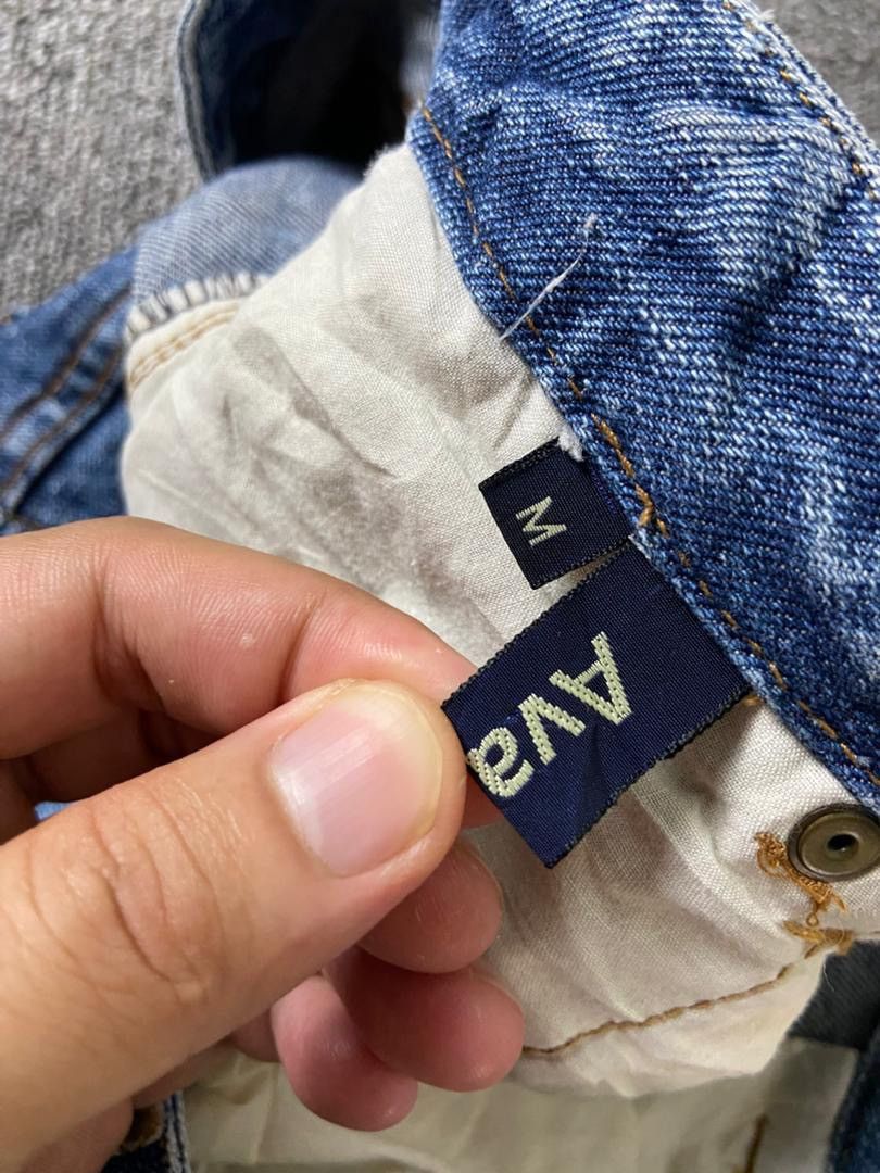 Japanese Brand AVARICE Brand Distressed Cargo Jeans (197) Size US 30 / EU 46 - 3 Thumbnail