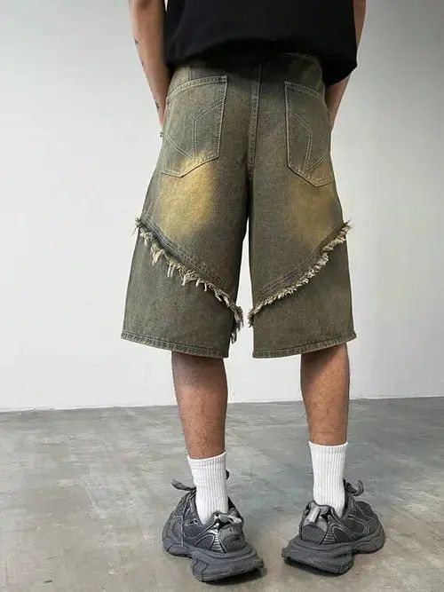 Other Hirota x Gotoh Washed Y2k Shorts Jorts Opium Denim Size US 32 / EU 48 - 2 Thumbnail