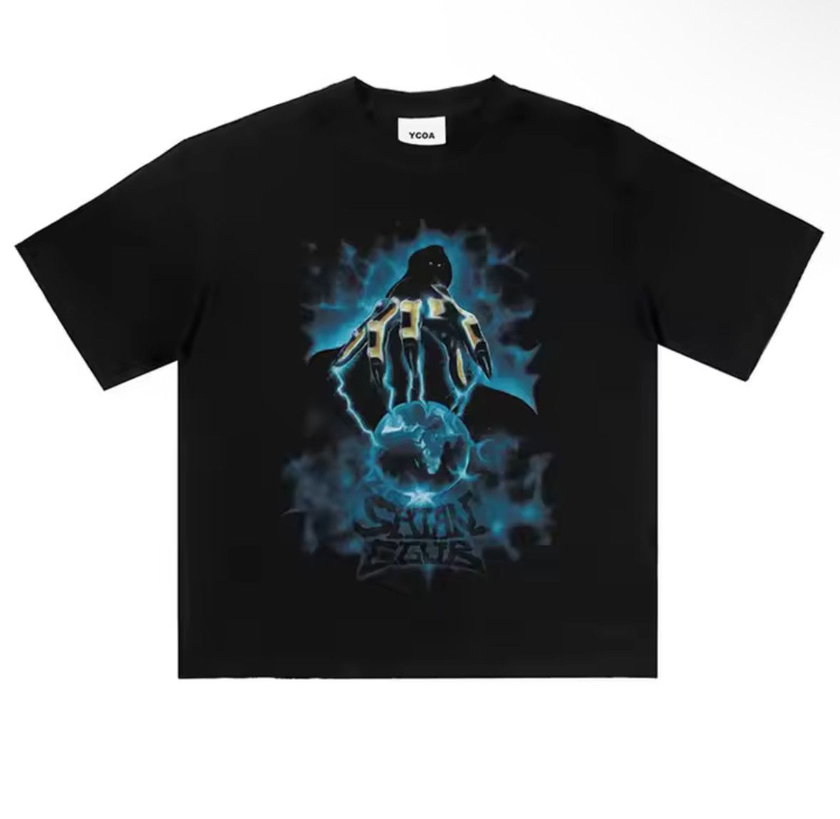 Other Gothic 90s Streetwear Devil Magic T-Shirt Punk Graphic Tees Size US XL / EU 56 / 4 - 3 Thumbnail