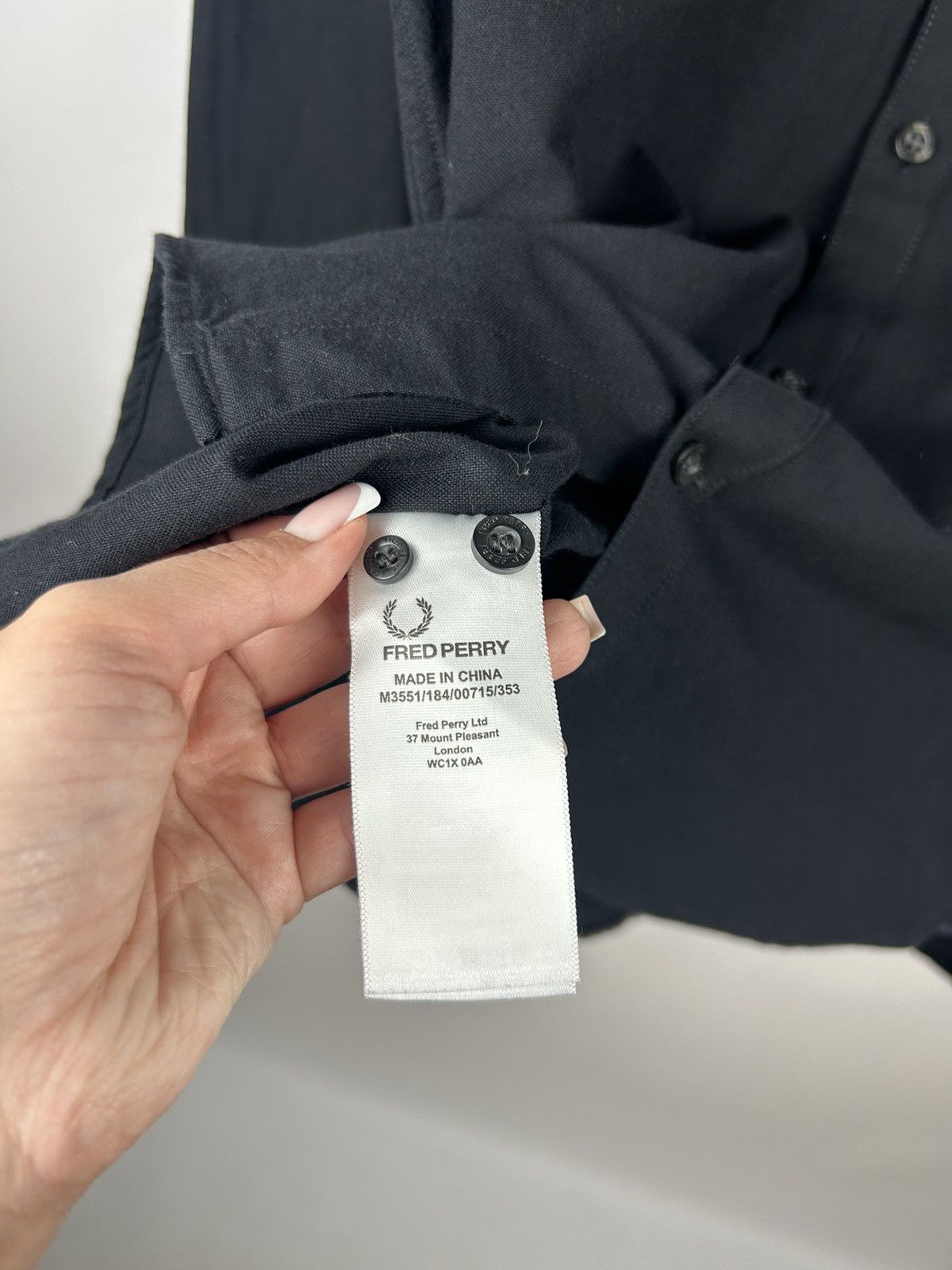 Fred Perry Fred Perry luxury Streetwear shirt long sleeve buttons up Size US M / EU 48-50 / 2 - 7 Thumbnail