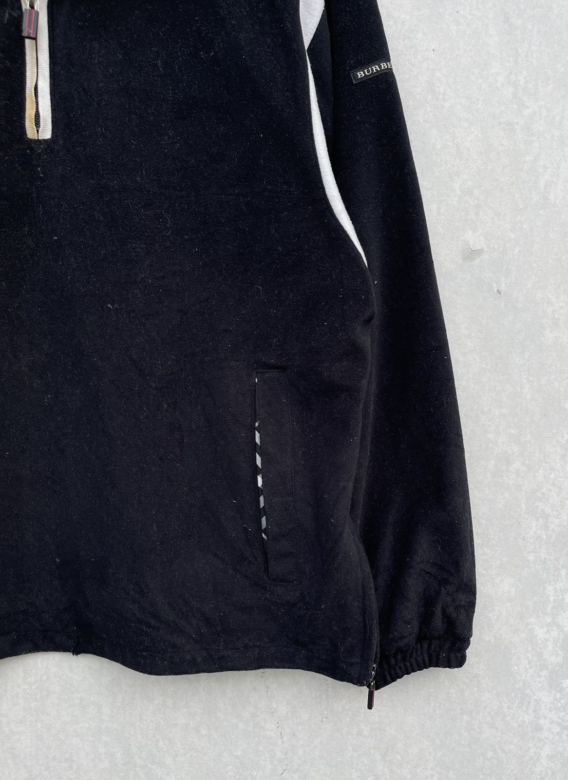 Burberry × Vintage BURBERRY GOLF HALF ZIPPER JACKET Size US XL / EU 56 / 4 - 6 Thumbnail