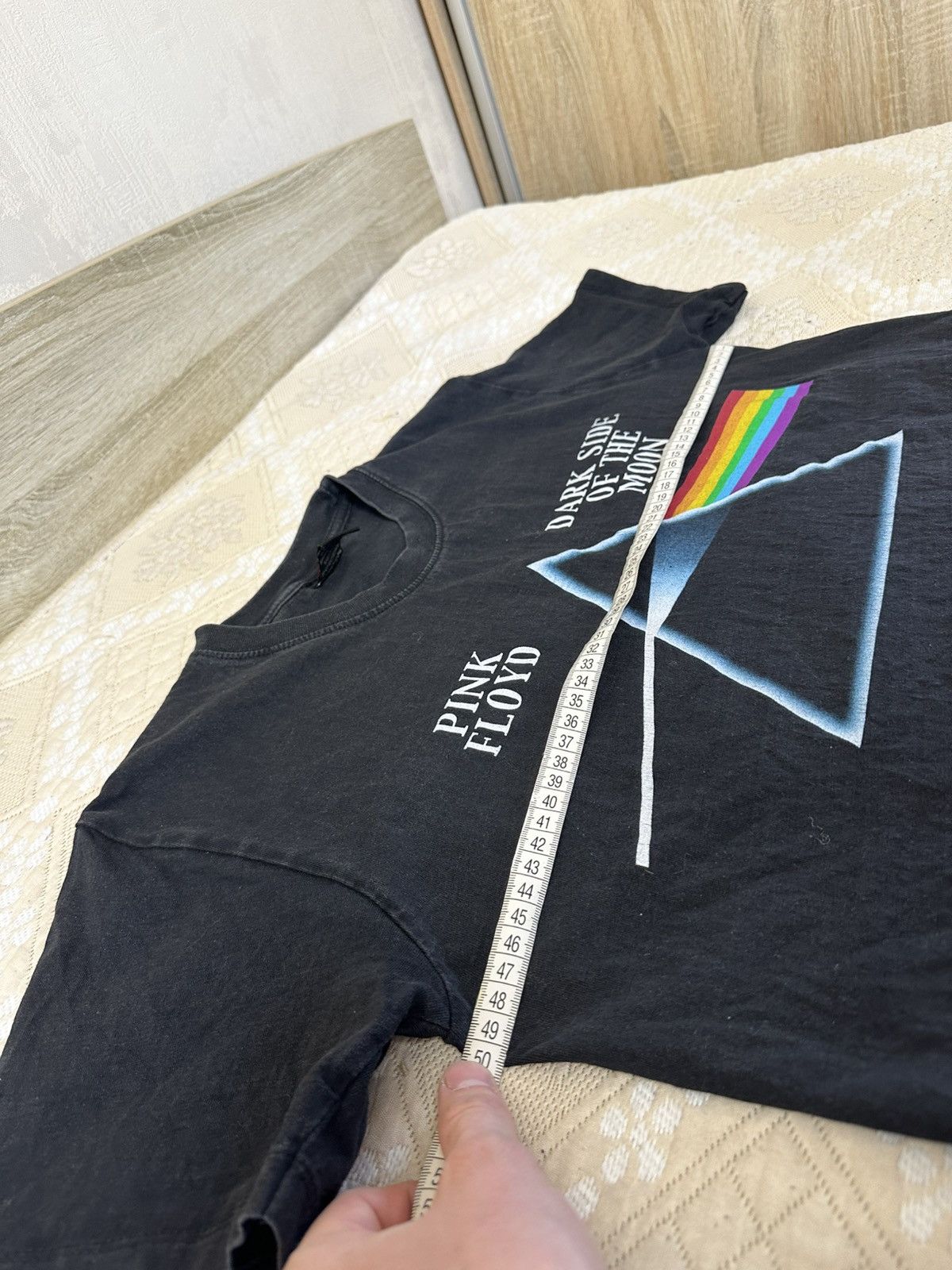 Band Tees 🔥 Vintage 90s PINK FLOYD THE DARK SIDE OF THE MOON T SHIRT Size US M / EU 48-50 / 2 - 11 Thumbnail