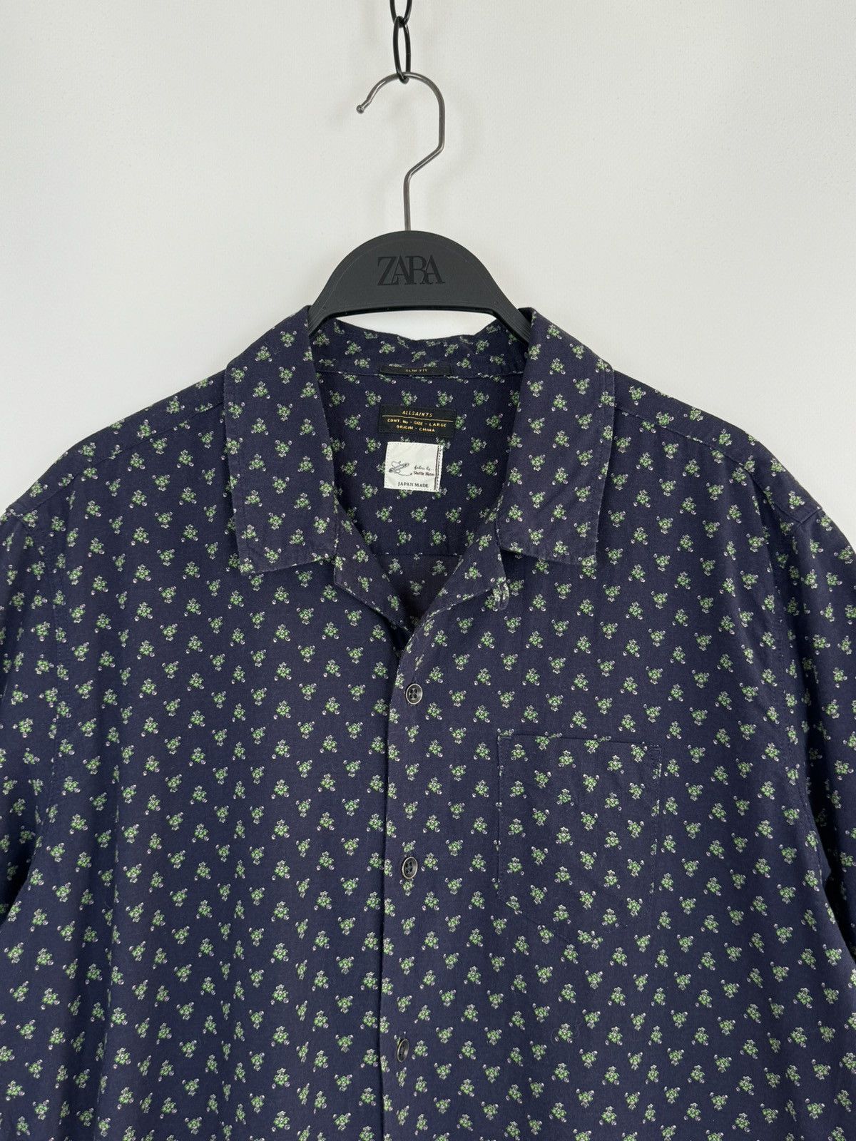 Allsaints AllSaints Rikka Hawaiians SS Shirt Size US L / EU 52-54 / 3 - 2 Thumbnail