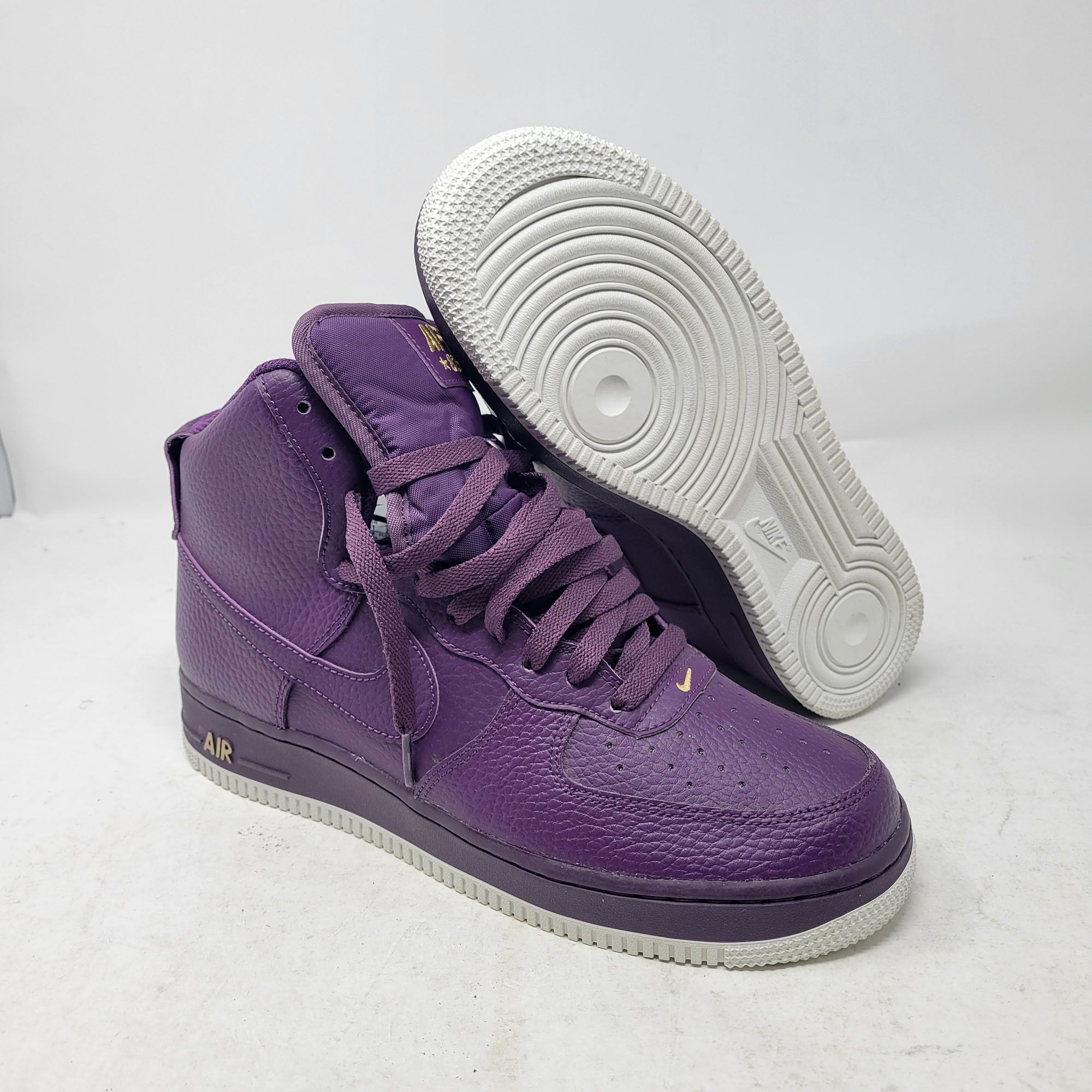 Nike air force 1 high night purple best sale