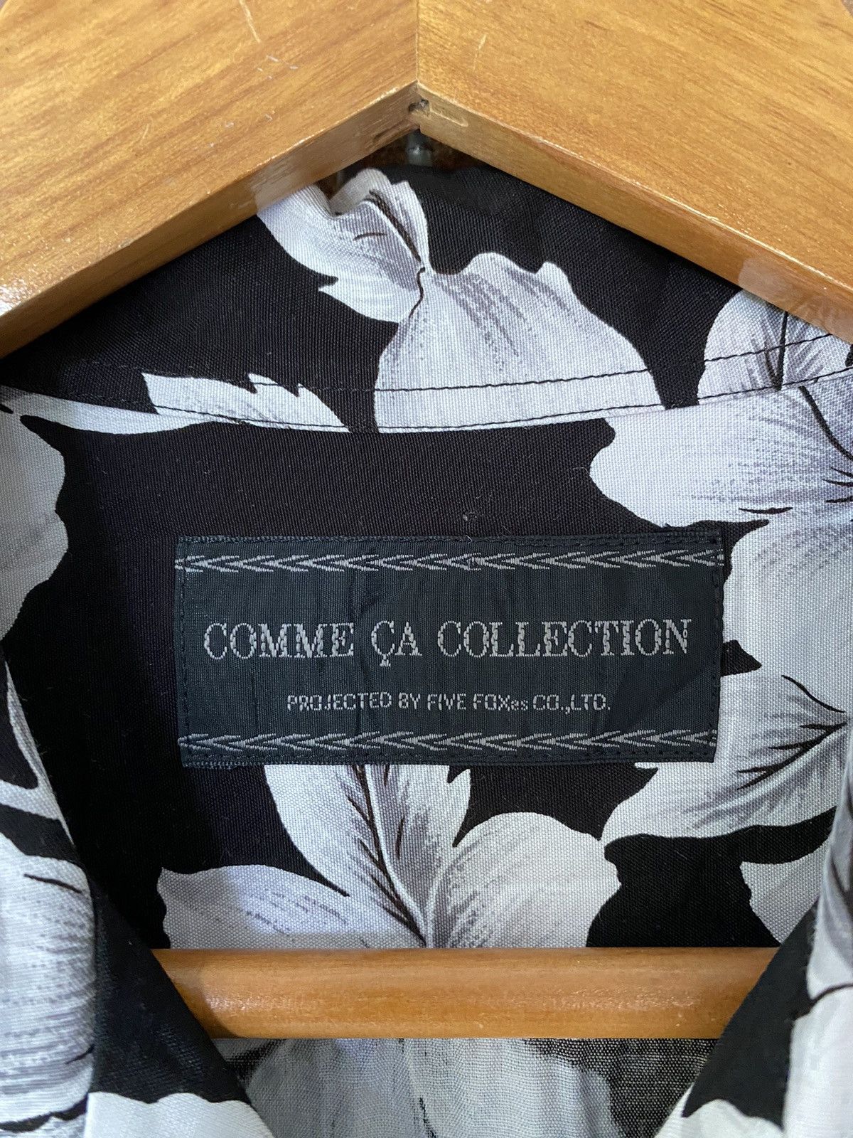 Comme Ca Ism 2000s Black floral 100% rayon Kenji Ito Comme Ca Collection Size US M / EU 48-50 / 2 - 8 Thumbnail