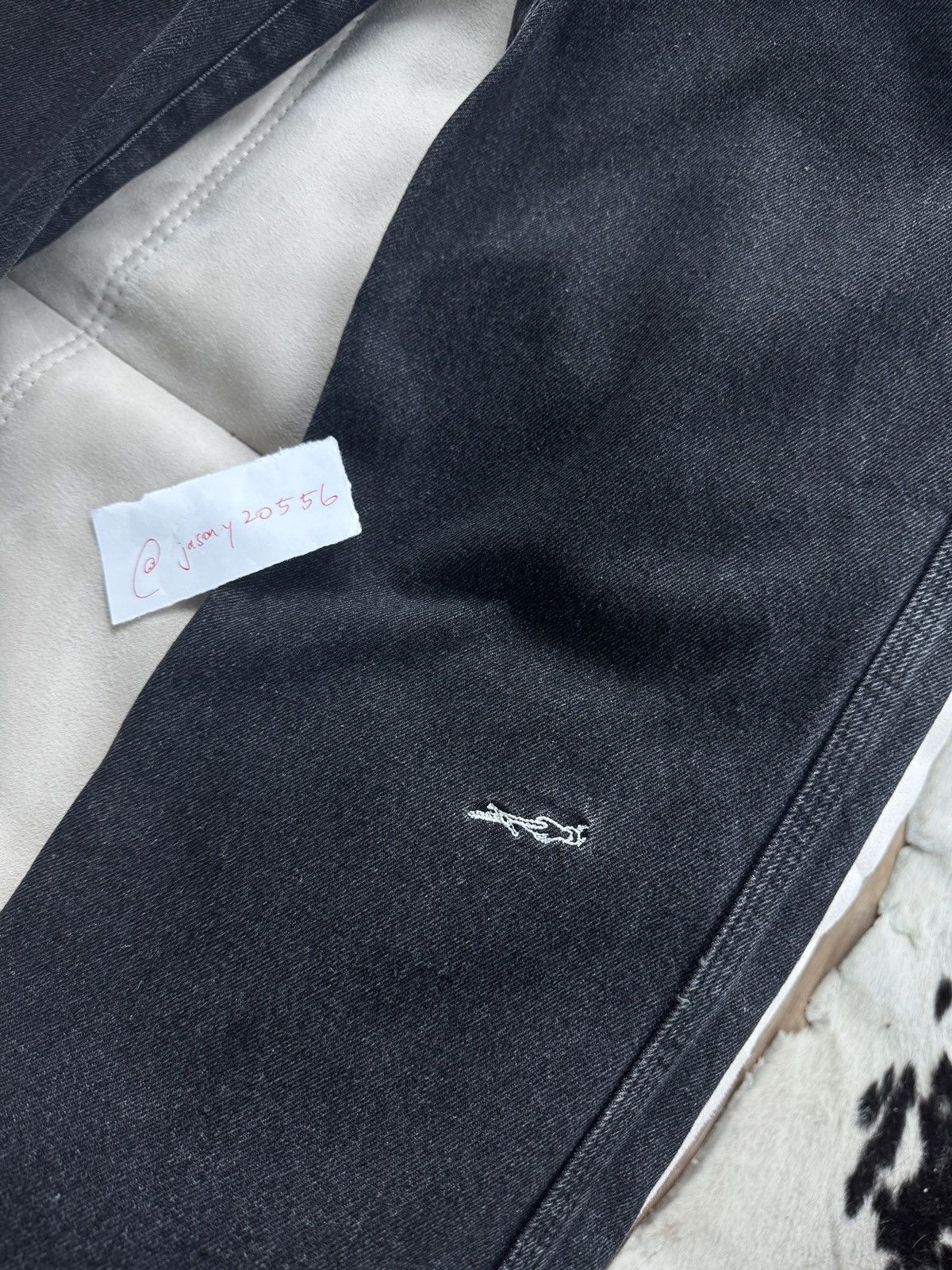 Fugazi Fugazi Triple Stitch Denim Washed Black Size US 30 / EU 46 - 2 Thumbnail