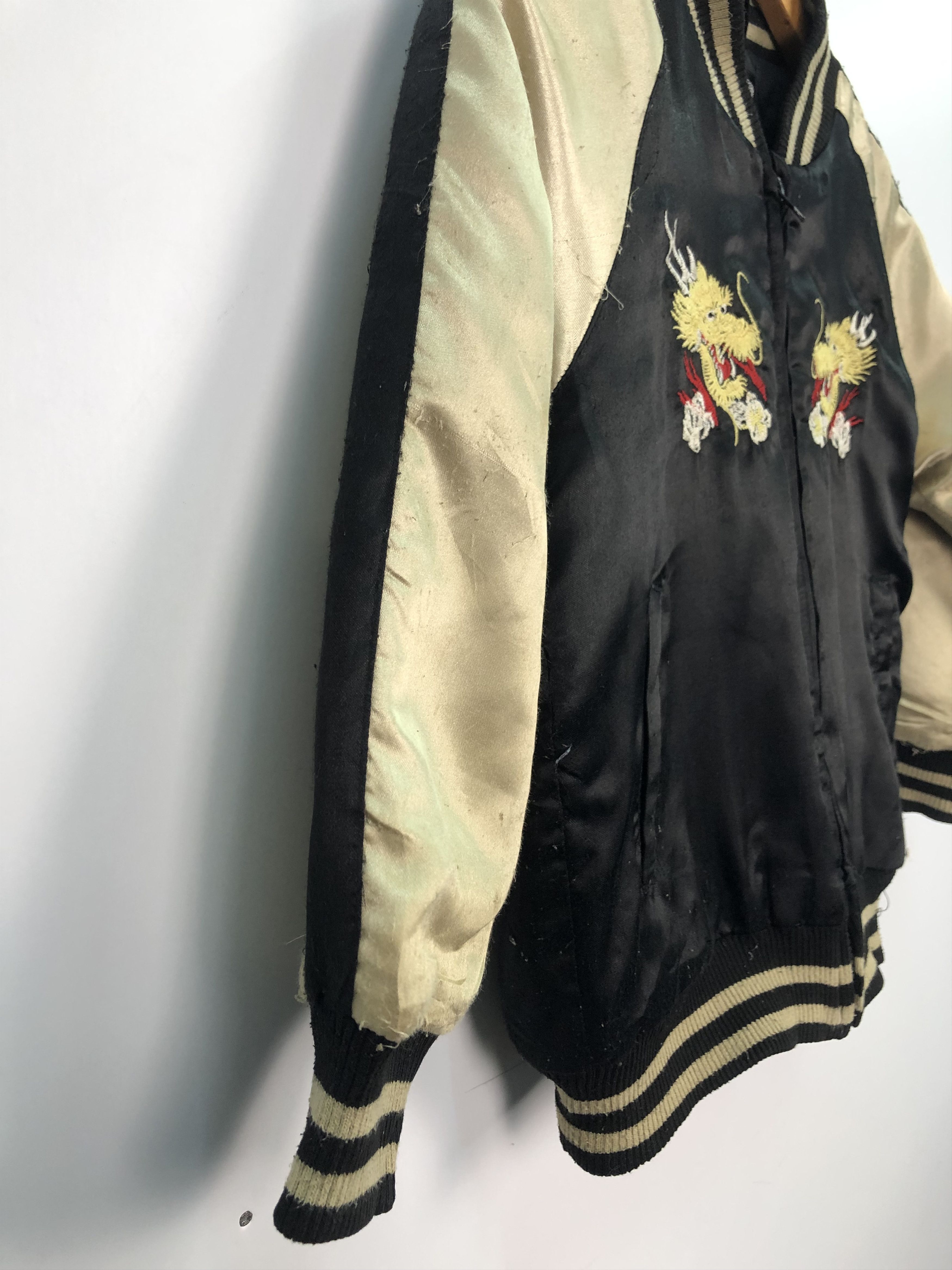 Vintage Vintage Sukajan Jacket Kids Japanese Dragon J0116 Size US XXS / EU 40 - 12 Thumbnail