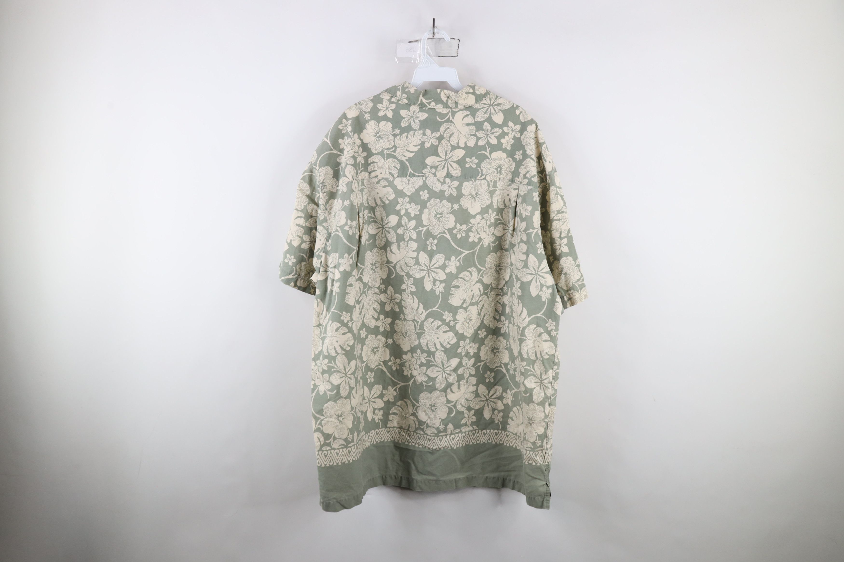 Polo Ralph Lauren Vintage 90s Chaps Ralph Lauren Collar Flower Button Shirt Size US XXL / EU 58 / 5 - 8 Thumbnail