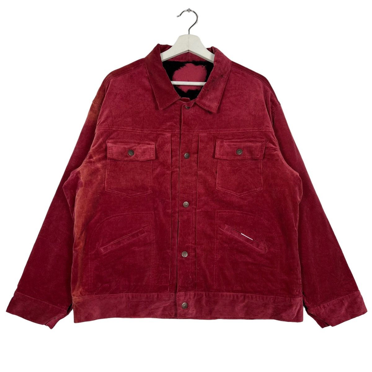 Towncraft 🔥 TOWNCRAFT CORDUROY FUR LINING TRUCKER JACKET Size US L / EU 52-54 / 3 - 2 Thumbnail