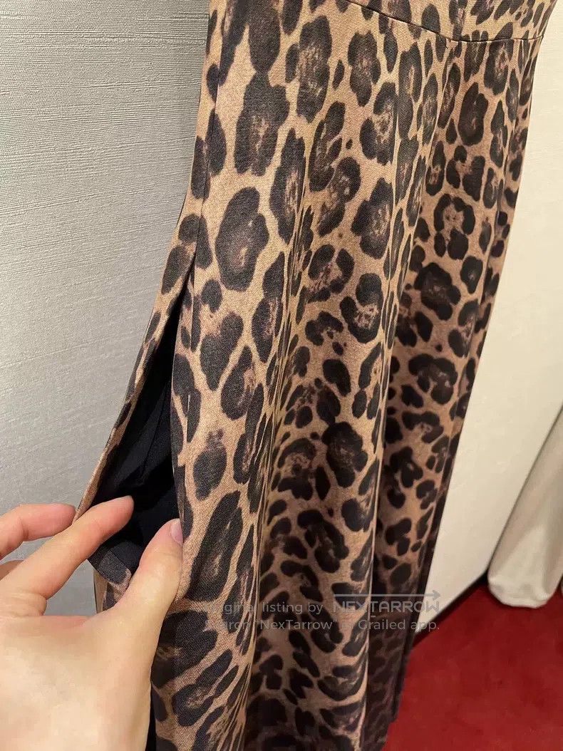 Valentino Valentino Leopard print dress Size S / US 4 / IT 40 - 4 Thumbnail