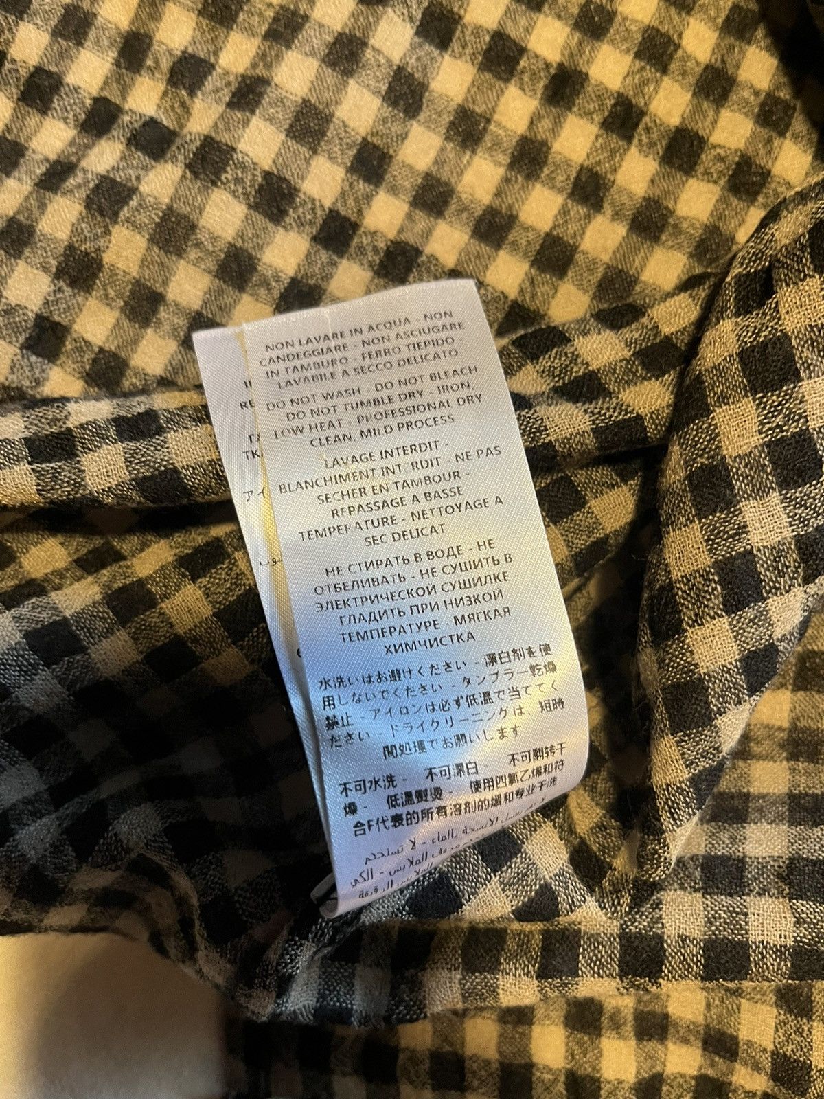 Gucci Gucci Cambridge wool shirt. Size US S / EU 44-46 / 1 - 10 Thumbnail