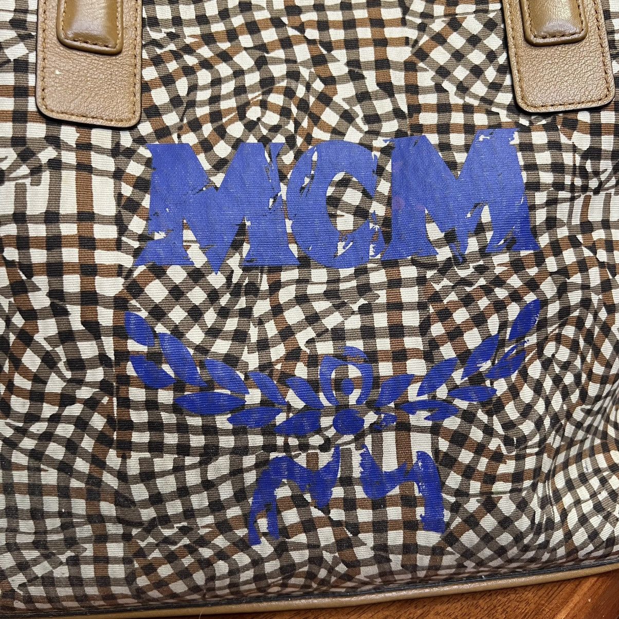 MCM MCM Medium Reversible Liz Shopper in Visetos Cognac Size ONE SIZE - 13 Thumbnail