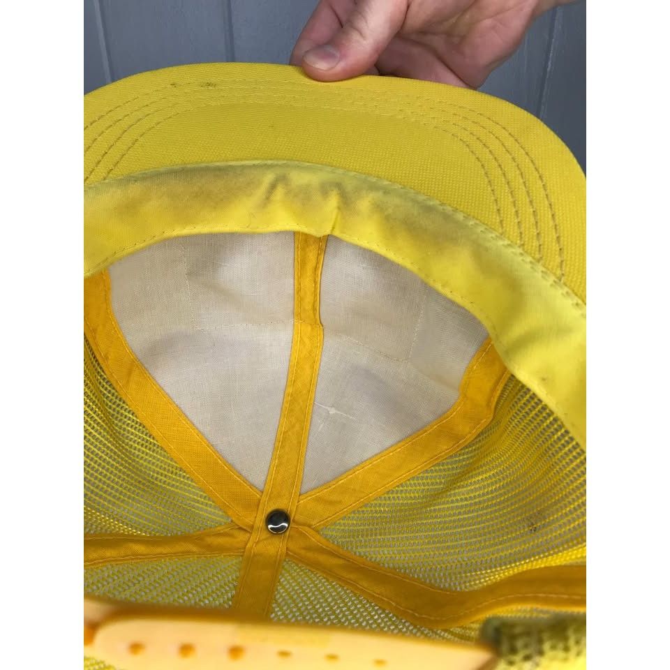 Vintage Vintage 80's trucker mesh Steel metal worker patch snapback Size ONE SIZE - 6 Thumbnail
