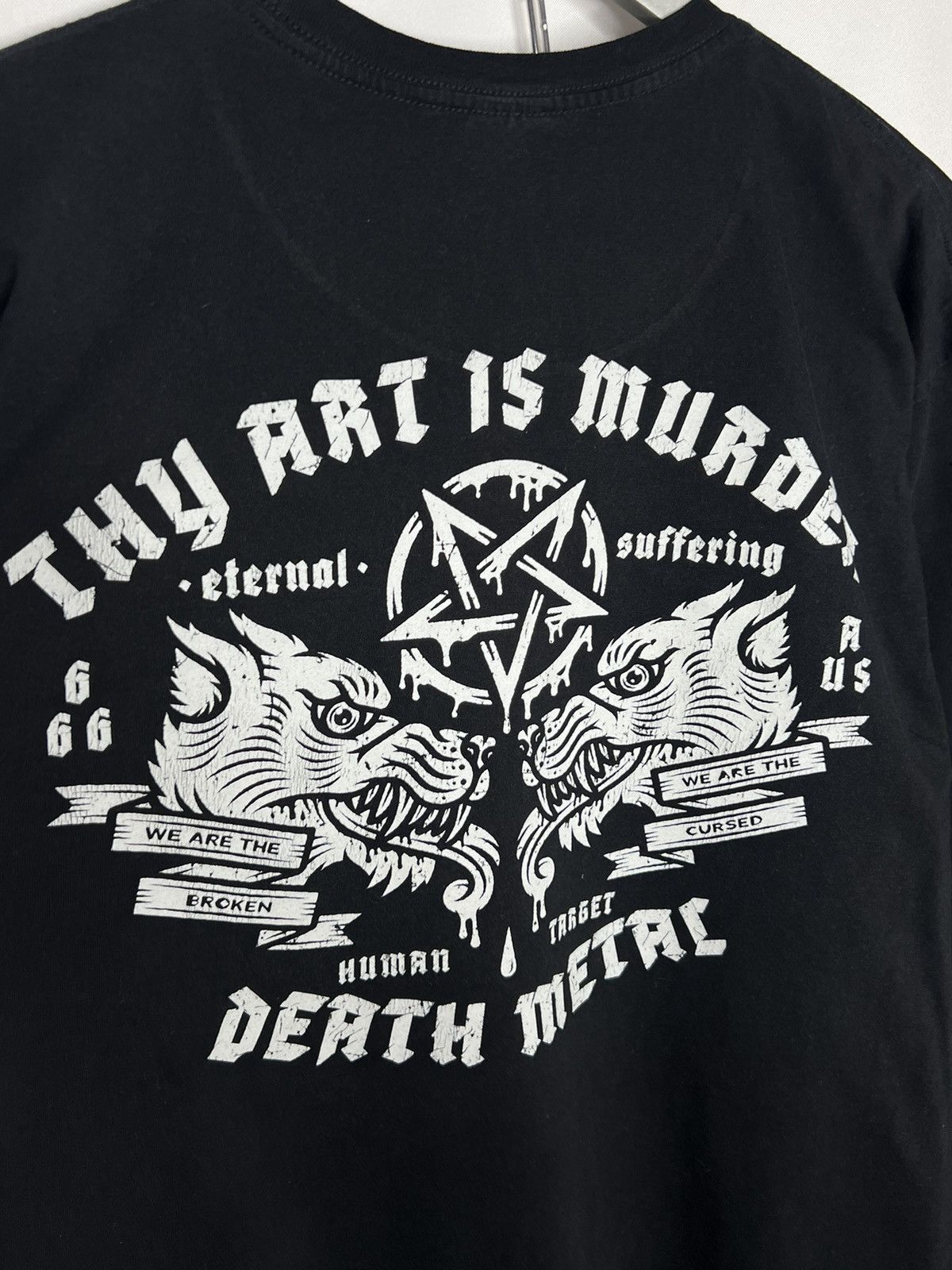 Other 🎸Vintage Thy Art Is Murder Rock Band Tee Shirt Long Sleeve 🎸 Size US XXL / EU 58 / 5 - 2 Thumbnail