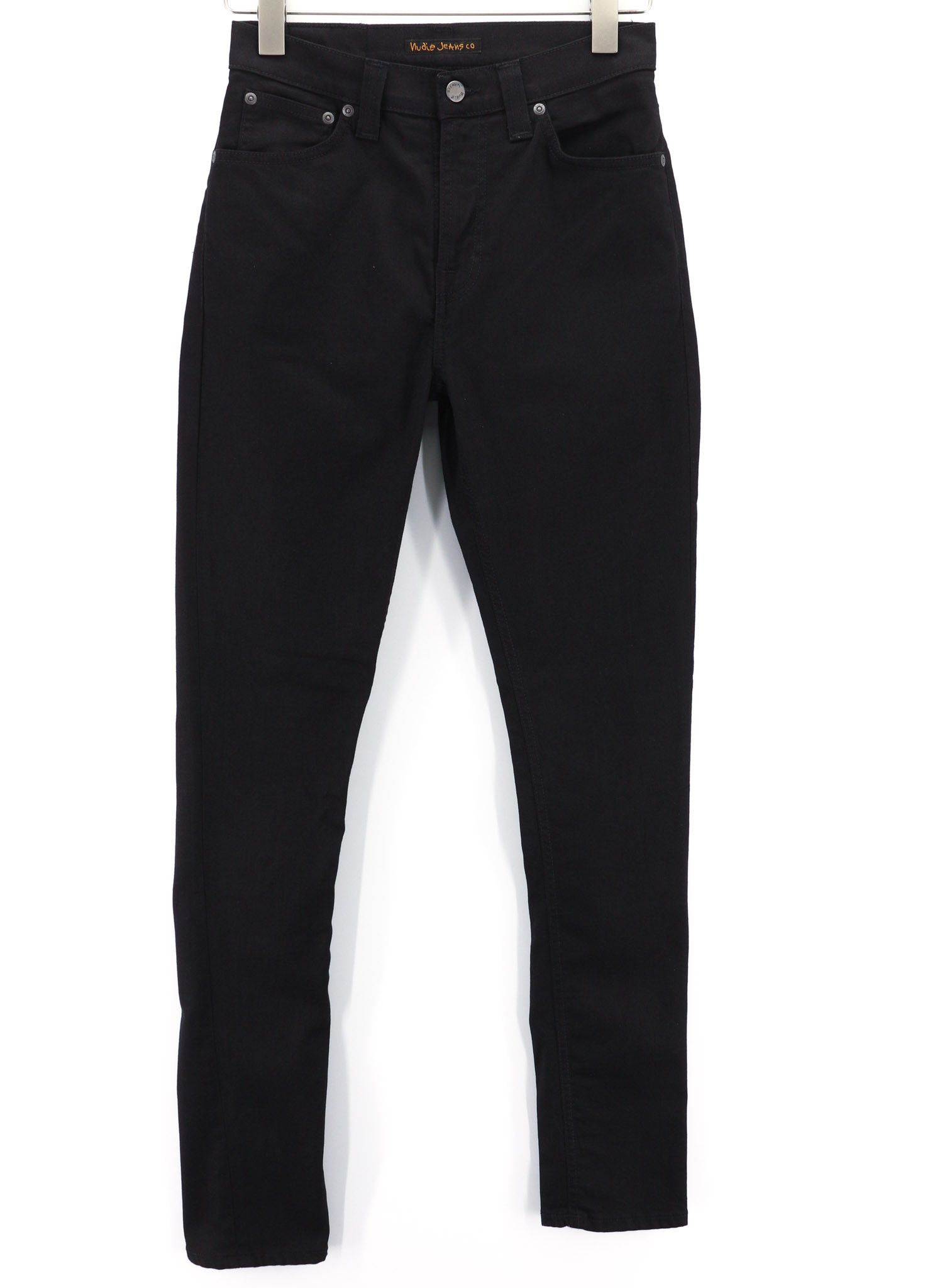 Nudie Jeans PIPE LED CLEAN SLATE W28/L32 Black Denim Jeans 80449 Size US 28 / EU 44 - 1 Thumbnail