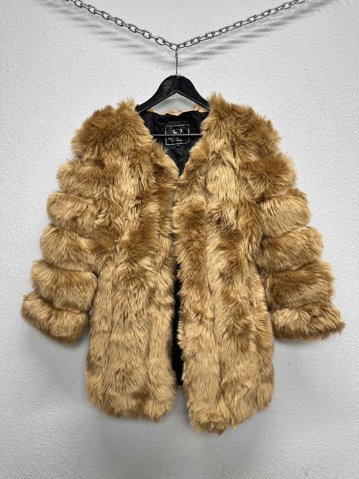 If Six Was Nine Vintage Army Military Fur Hood Jacket Y2K Utility Cropped Size S / US 4 / IT 40 - 1 Thumbnail