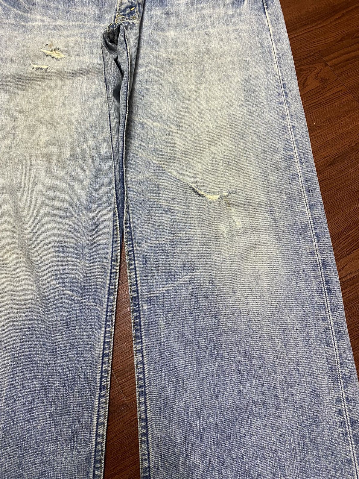 Levi's Vintage Levis 503 90’s Distressed Enough Baggy Jeans Size US 33 - 10 Thumbnail