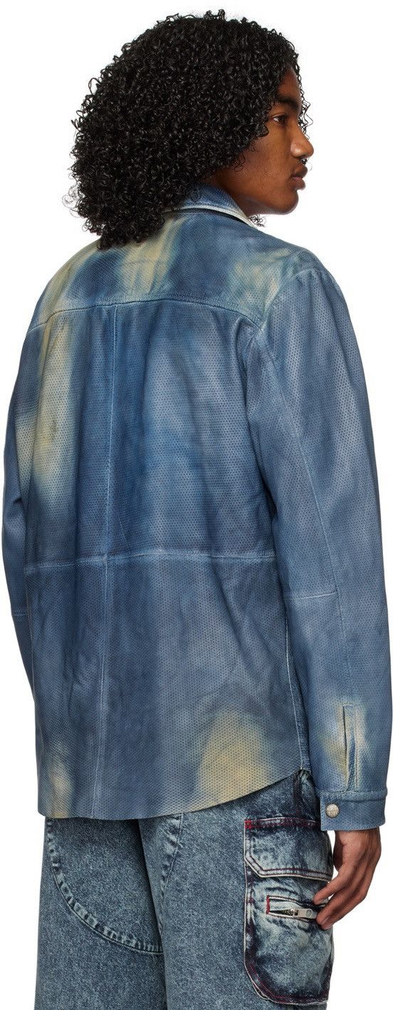 Diesel ❗️NEW 🇺🇸 Diesel Leather Jacket L-Clime Giacca Rare NWT Size US L / EU 52-54 / 3 - 4 Thumbnail