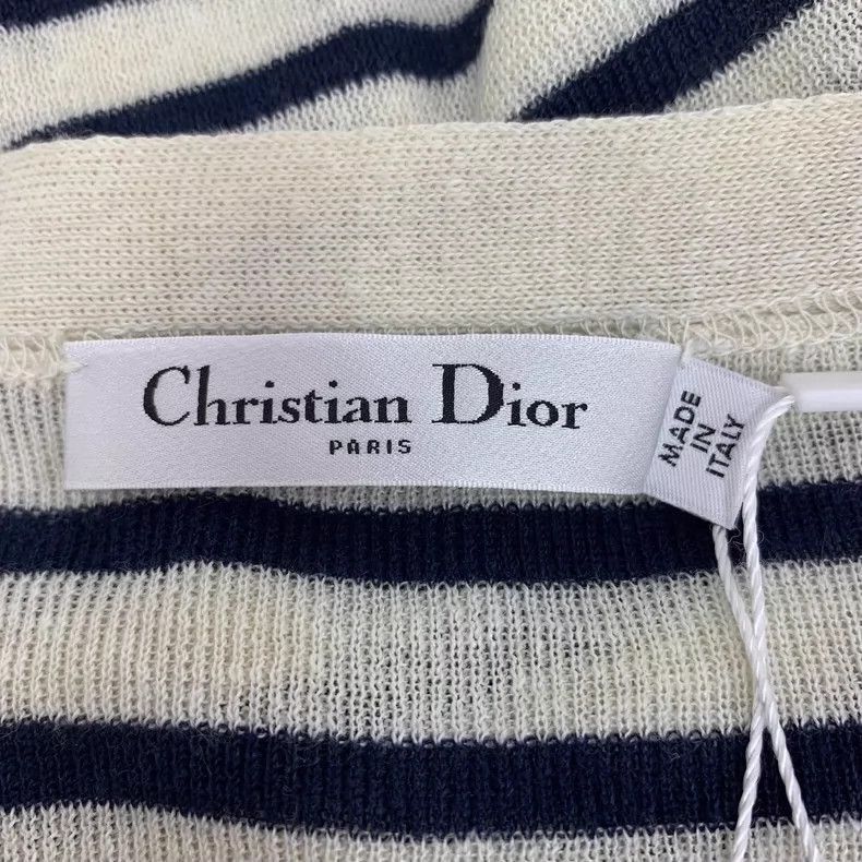 Christian Dior Striped V-2505