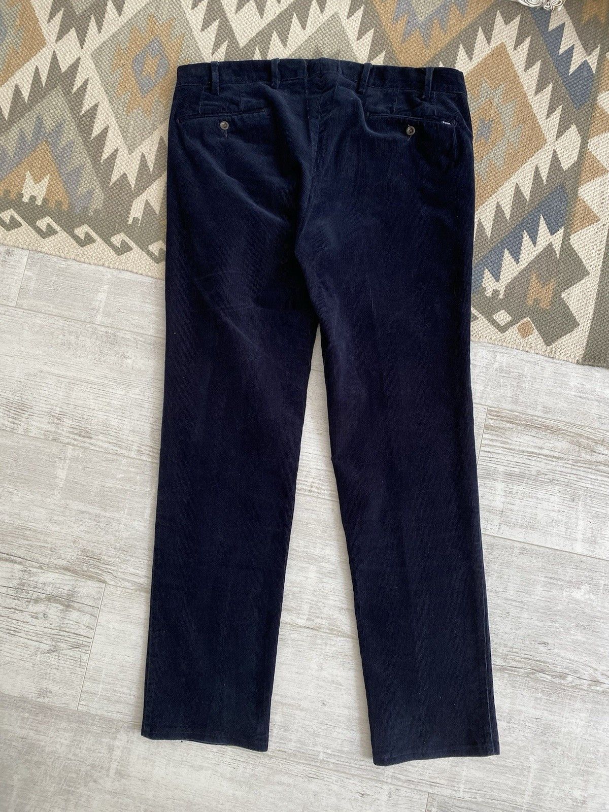 Polo Ralph Lauren Polo Ralph Lauren Corduroy Pleated Pants Trousers Size US 34 / EU 50 - 7 Thumbnail