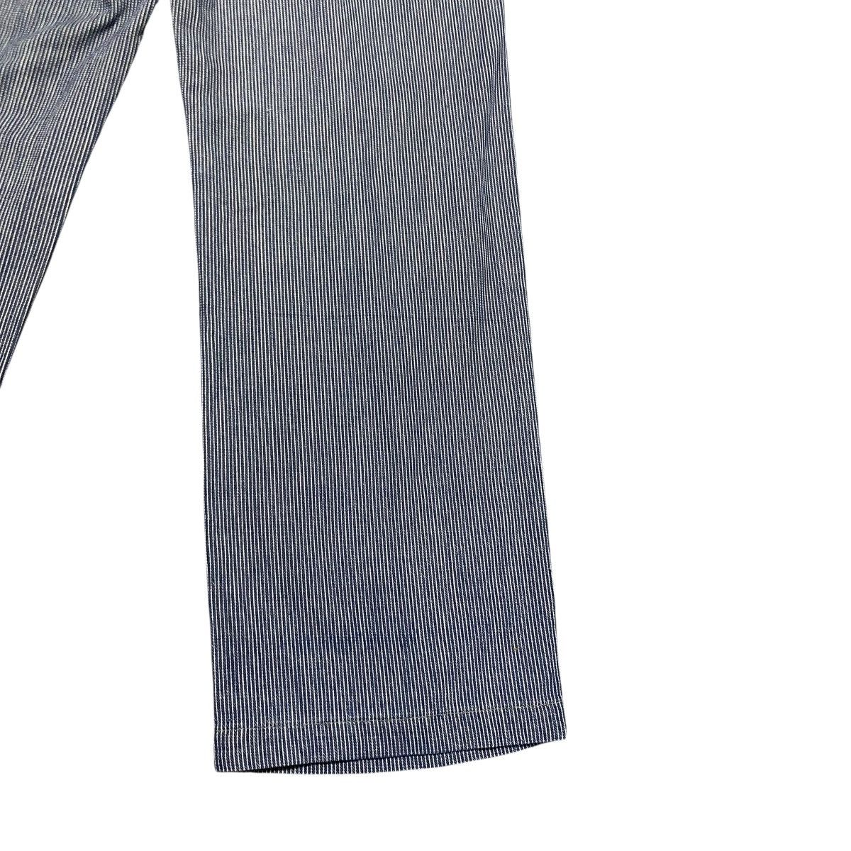 Blue Blue Japan BLUE BLUE Hickory Pinstripe Fatigue Pants Size US 28 / EU 44 - 13 Thumbnail