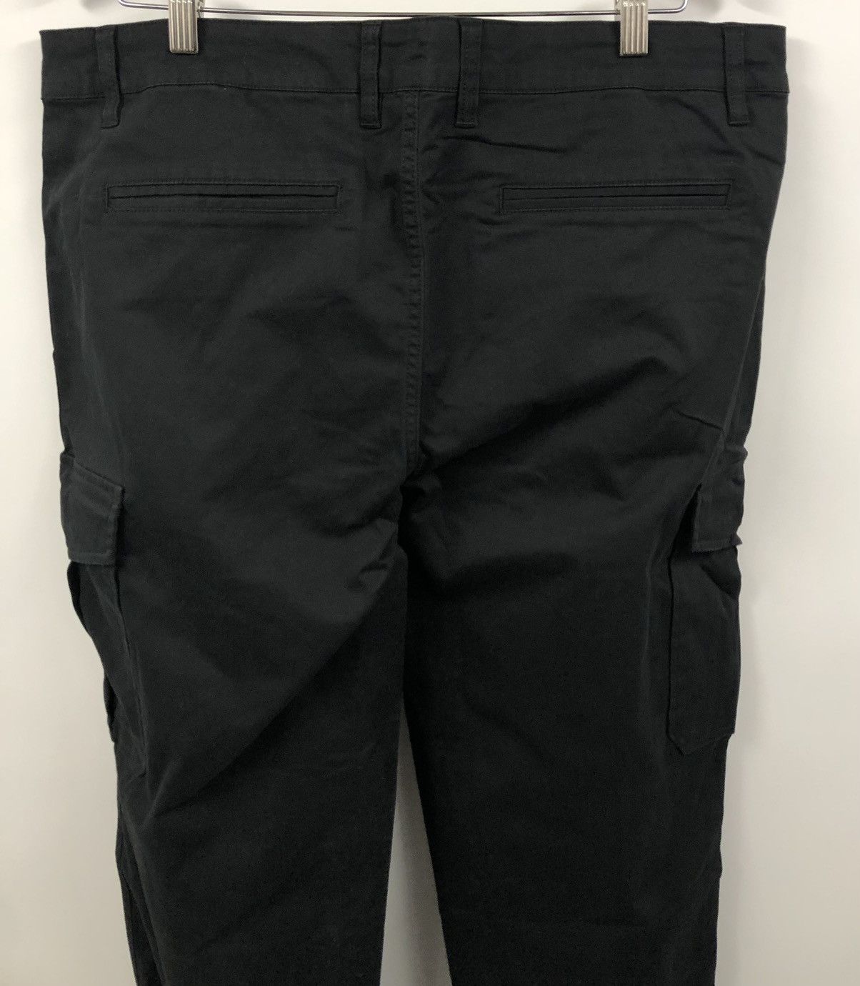 Other American Tall Tapered Stretch Cotton Black Jogger Pants Size US 38 / EU 54 - 6 Thumbnail