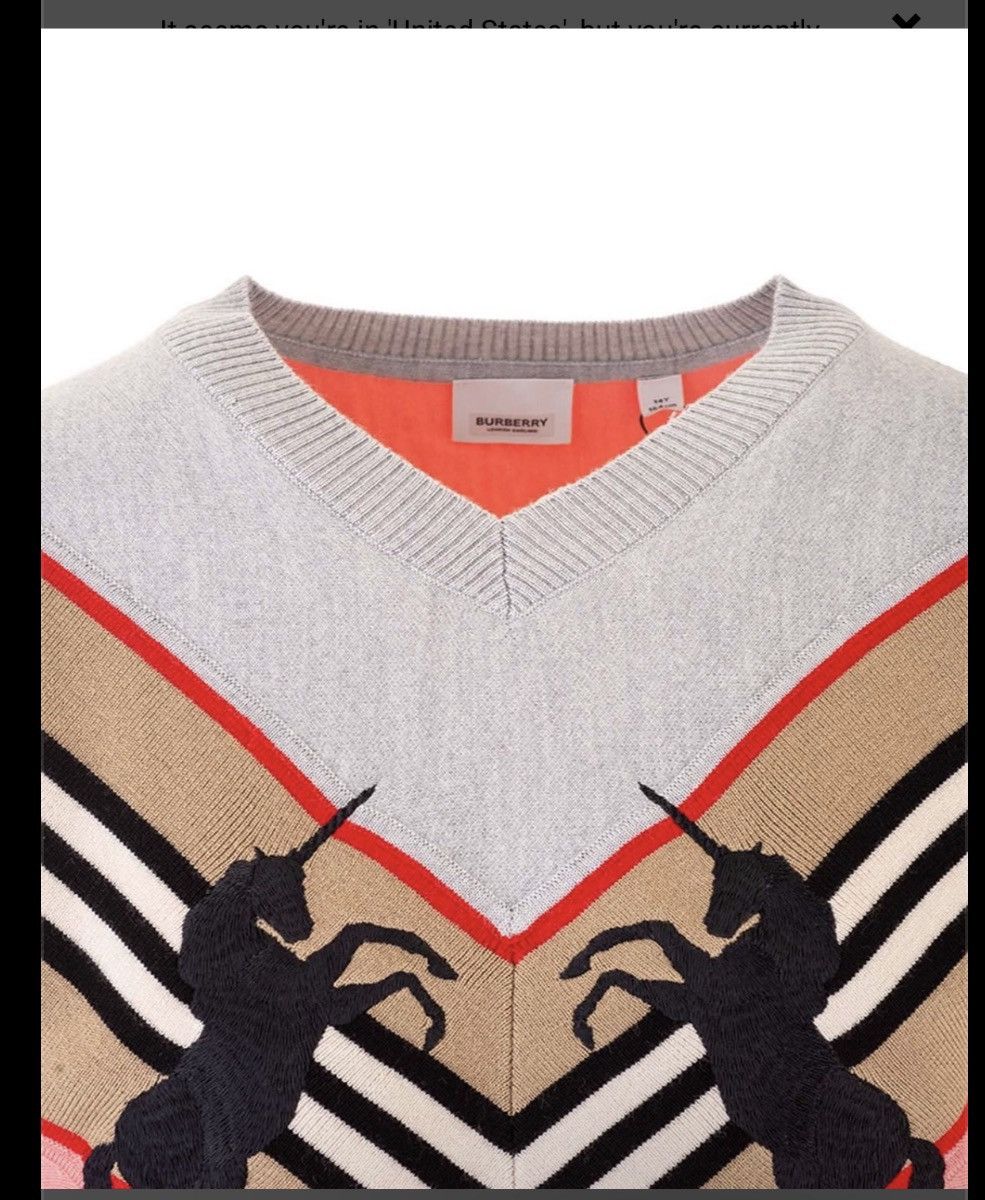 Burberry Burberry baby’s & little girl’s Nadie Unicorn sweater. Size M / US 6-8 / IT 42-44 - 15 Thumbnail