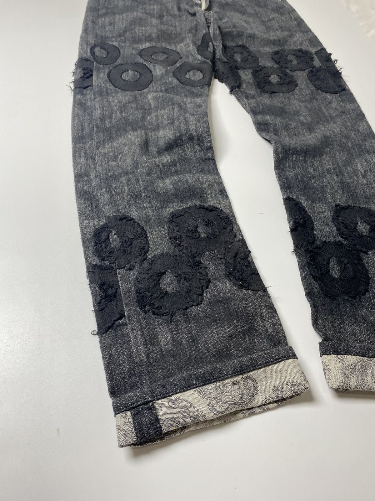 Issey Miyake SS11 ISSEY MIYAKE MEN APOC PAISLEY JACQUARD DONUT PATCHWORK Size US 32 / EU 48 - 8 Thumbnail