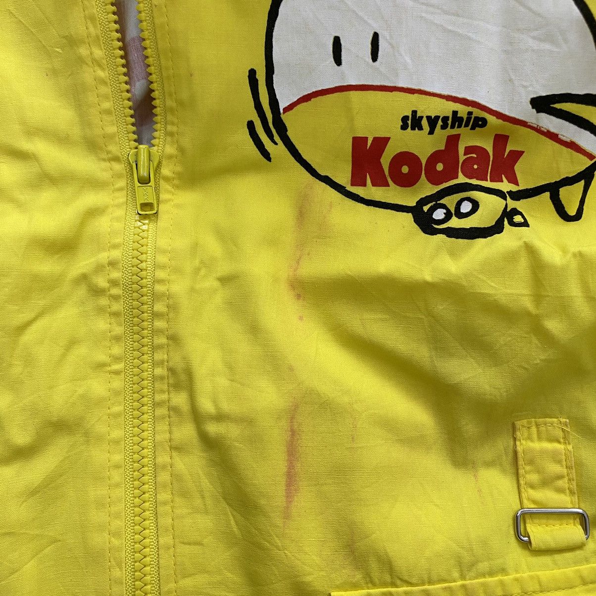 Kodak Vintage 90s SKYSHIP KODAK Brand Print Yellow Bomber Jacket Size US M / EU 48-50 / 2 - 8 Thumbnail