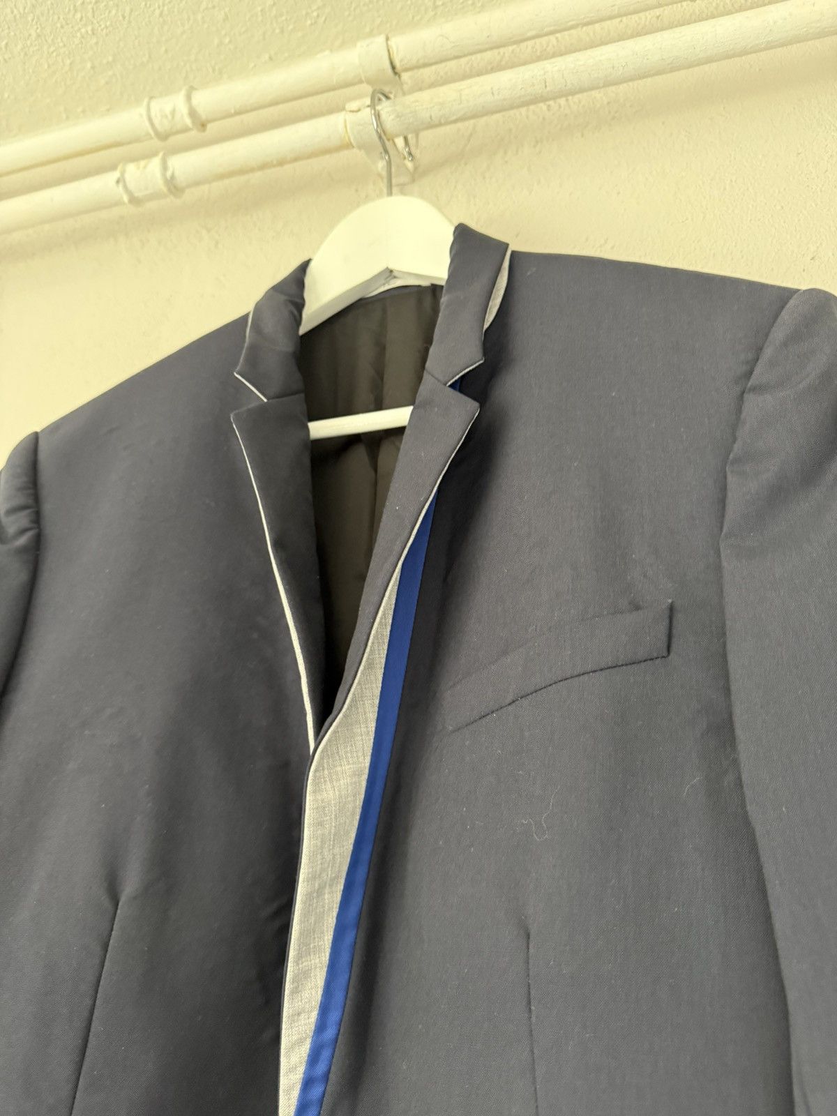 Dior Wool Blazer with Contrast Trim Detailing Size US M / EU 48-50 / 2 - 3 Thumbnail