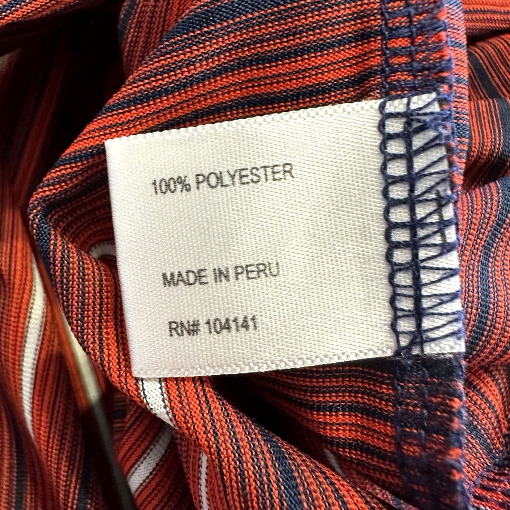 Vintage Walter Hagen Polo Mens L Striped Red Shirt Collared Vintage Polo Shirt Size US L / EU 52-54 / 3 - 4 Thumbnail