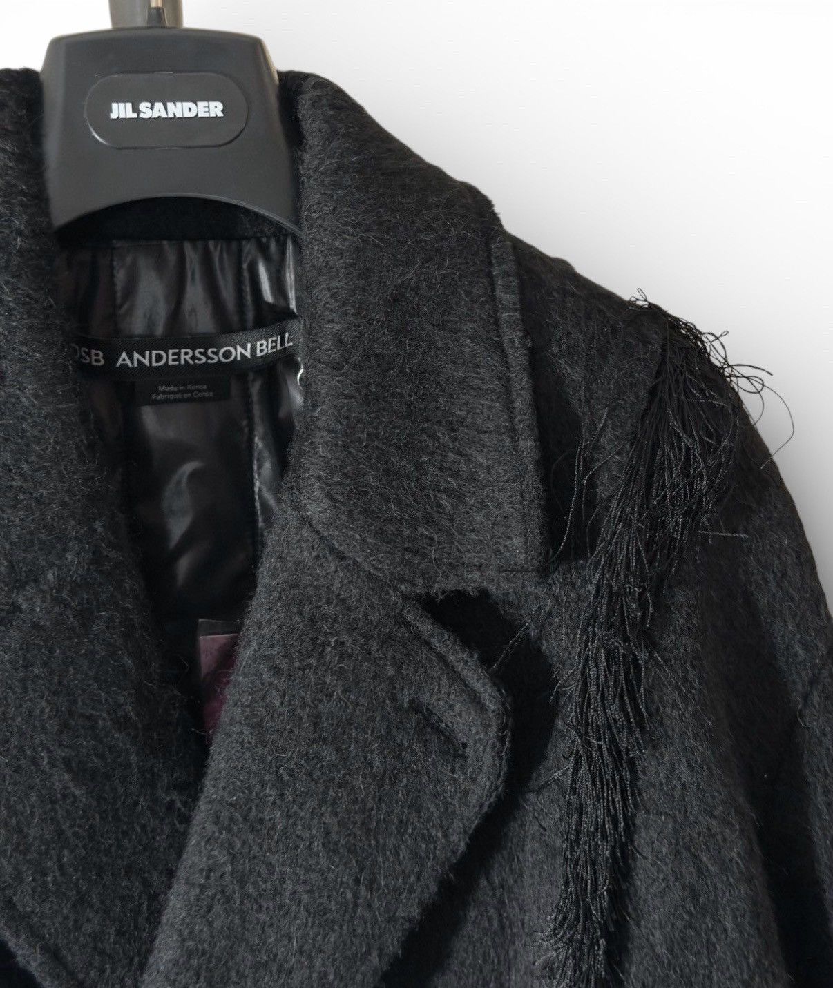 Andersson Bell ANDERSSON BELL ZIBELINE SHAGGY WOOL MELTON COAT Size US L / EU 52-54 / 3 - 9 Thumbnail