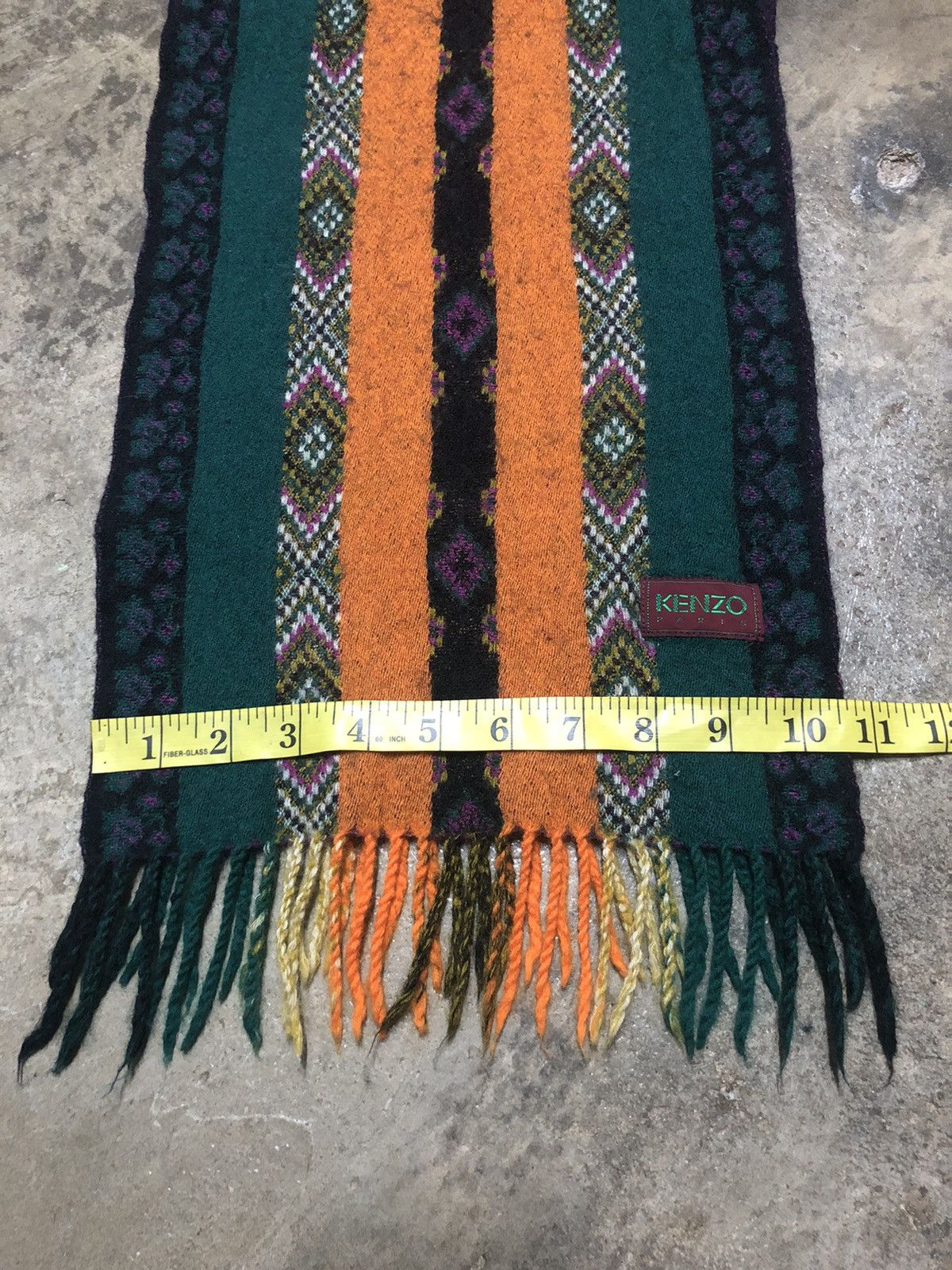Designer × Kenzo × Native Vintage Kenzo Paris Native Scarf Muffler Size ONE SIZE - 7 Thumbnail
