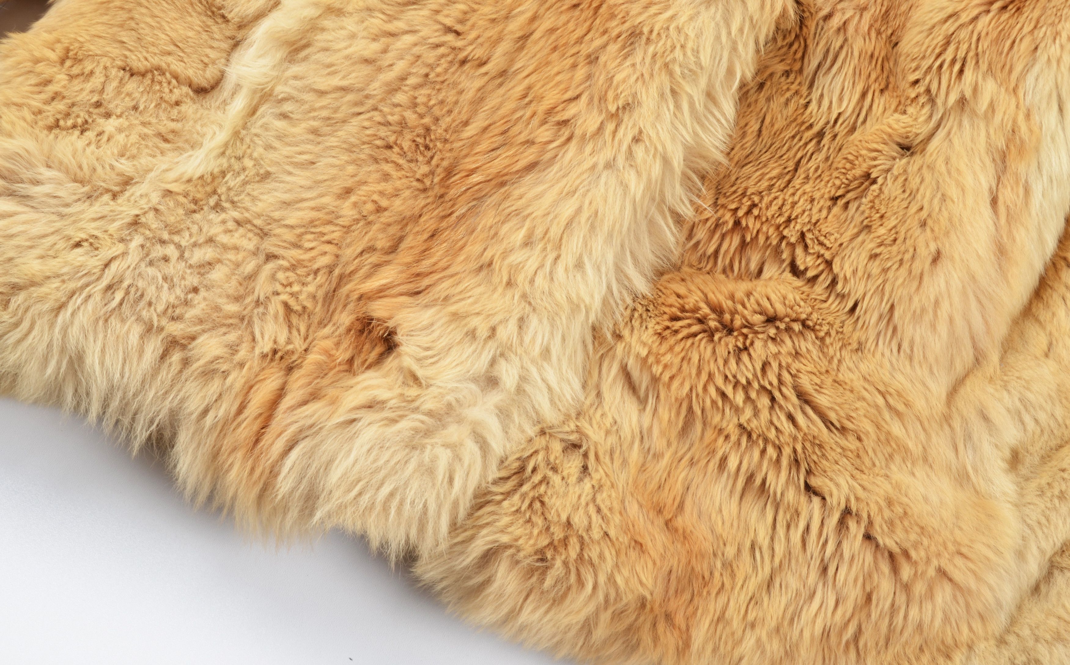 Vintage Vintage 80's Real Fur Glam Beige Tan Coat Luxe Classic Size L / US 10 / IT 46 - 7 Thumbnail