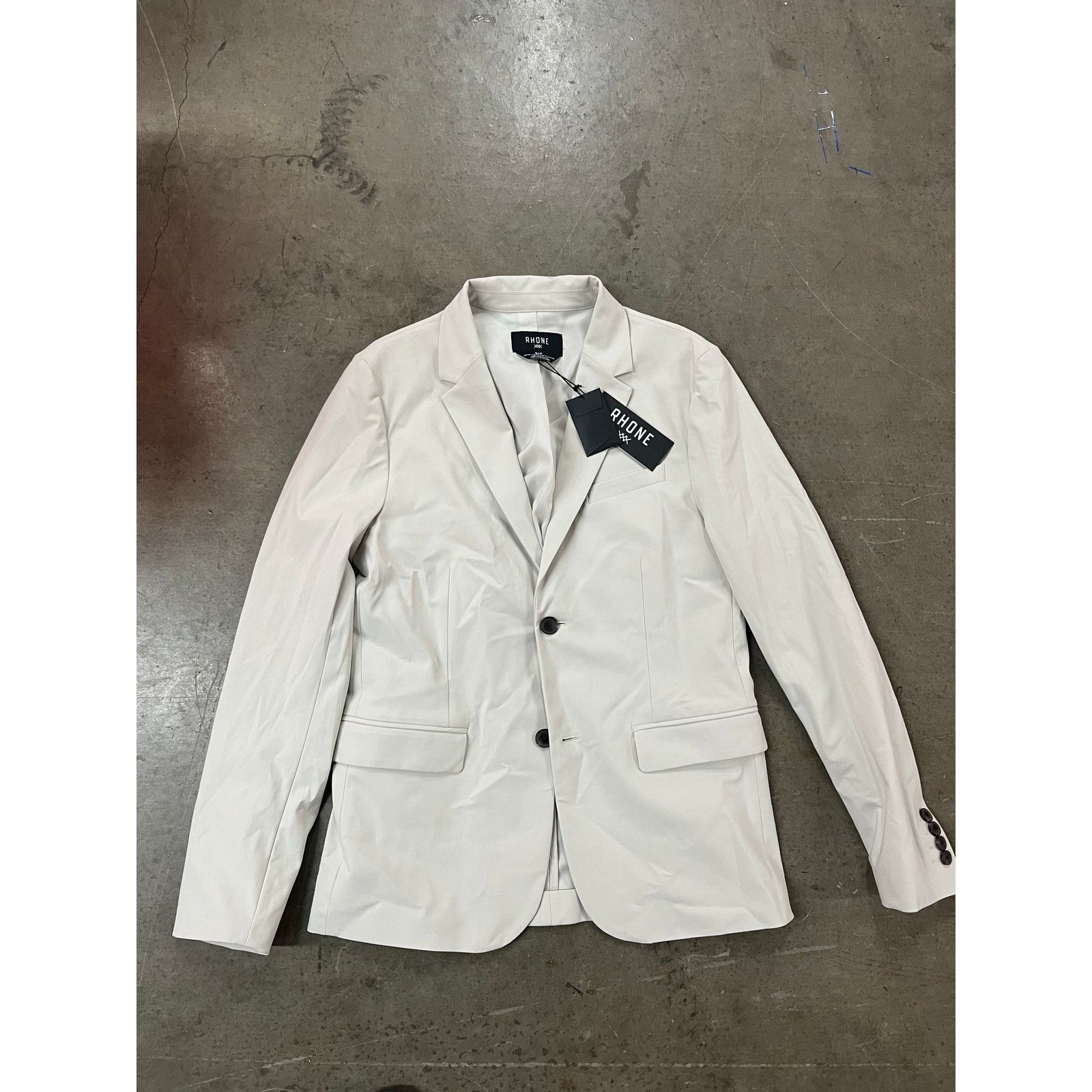 Rhone RHONE -COMMUTER BLAZER / Size S / Stone / NWT Size US S / EU 44-46 / 1 - 3 Thumbnail