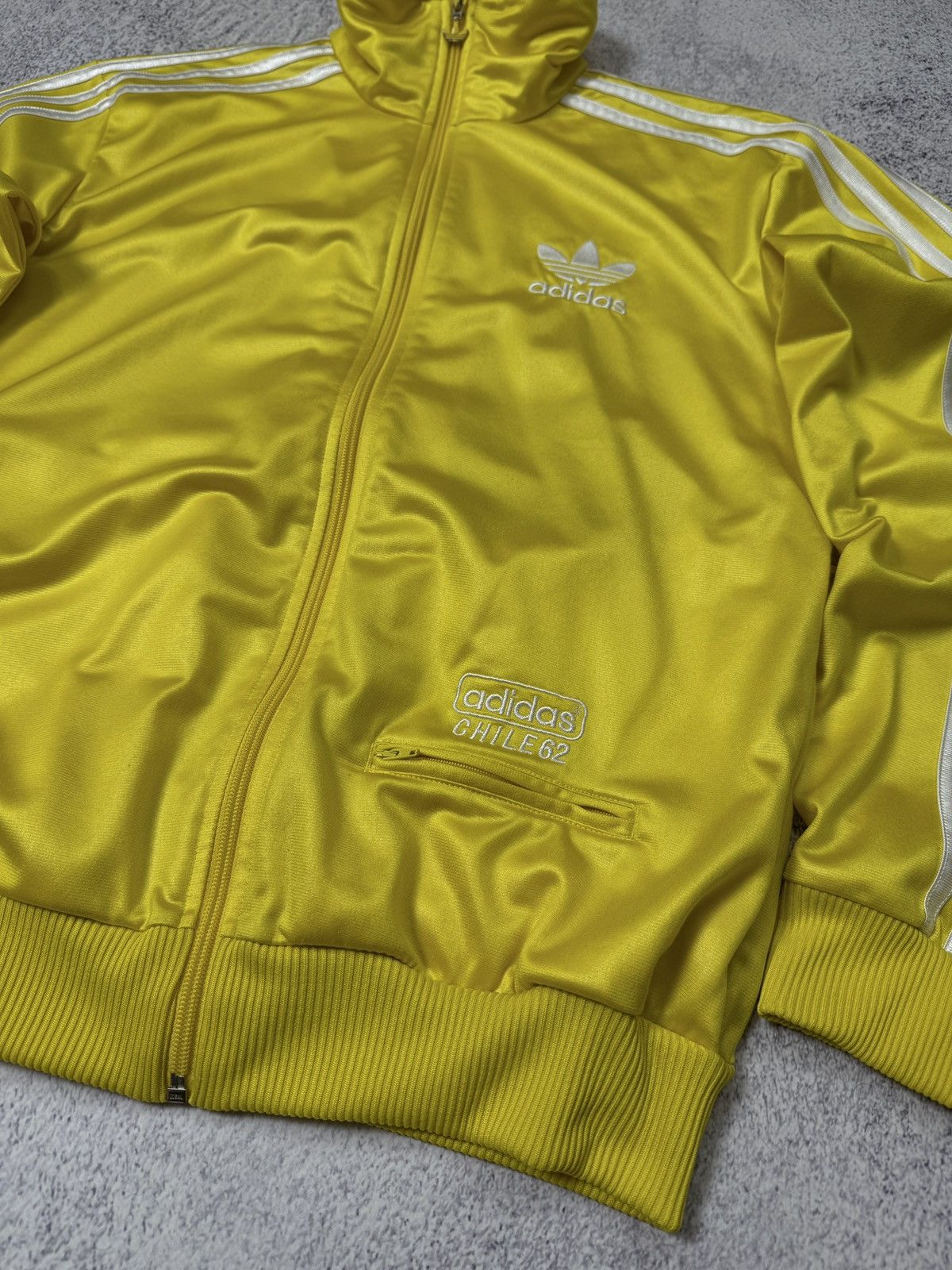Adidas Adidas Originals Chile 62 Yellow Firebird Track Jacket Size US S / EU 44-46 / 1 - 5 Thumbnail