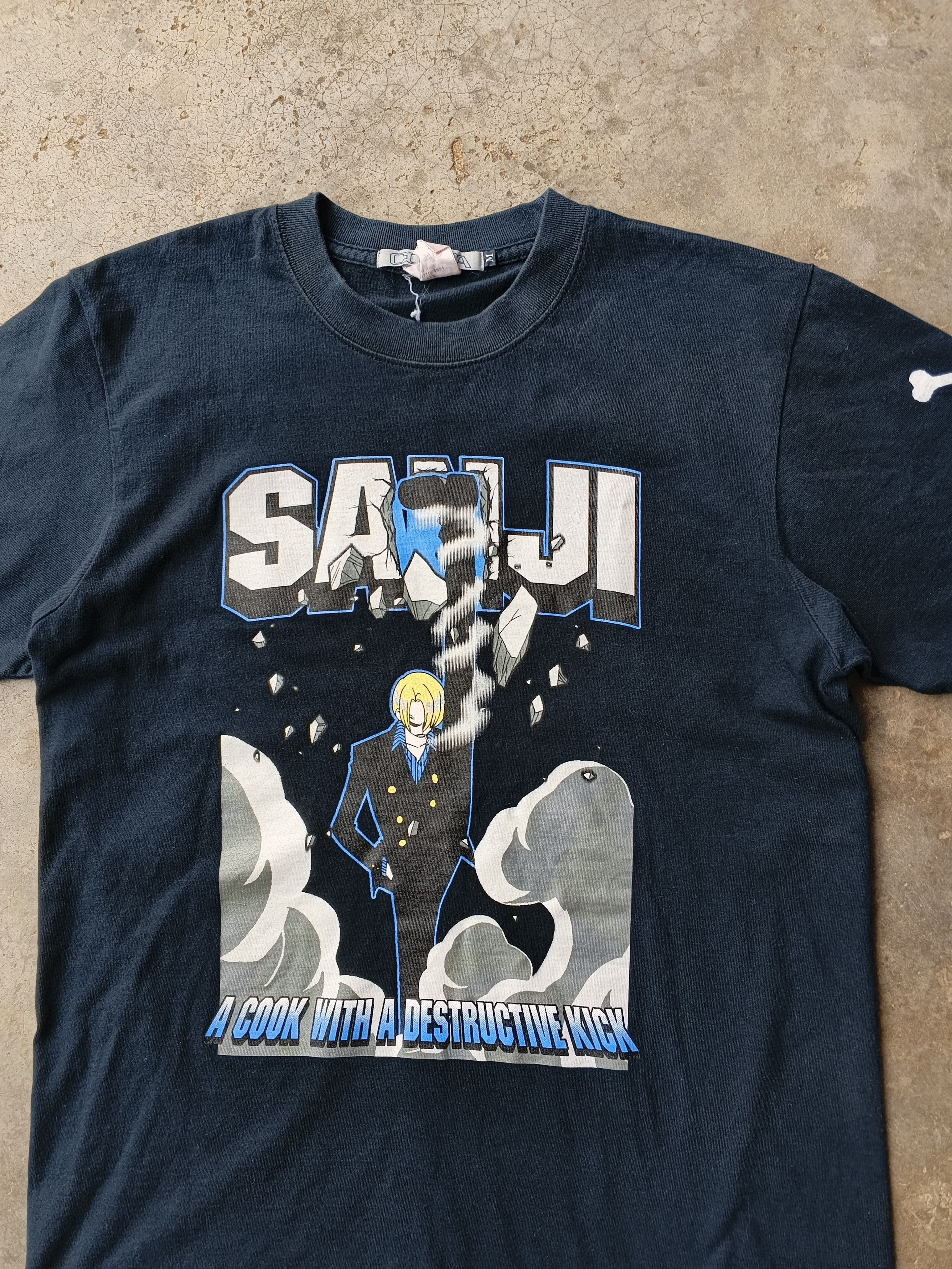 Anime Vintage y2k One Piece Sanji Toei animation anime by cospa Size US M / EU 48-50 / 2 - 2 Thumbnail