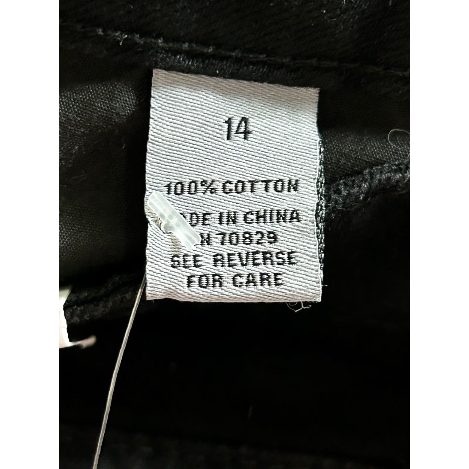 Vintage Rue 21 Jeans Straight Black High Rise 14 Regular Women Distressed Style: Straight, Zip Closure, Denim, Cotton Polyester Size 36" / US 14 / IT 50 - 8 Thumbnail