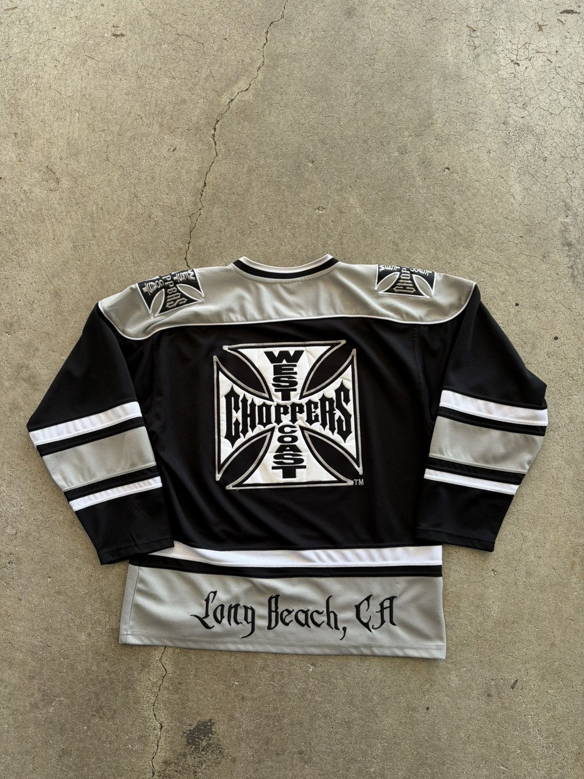 West Coast Choppers Vintage West Coast Choppers Jersey Size US L / EU 52-54 / 3 - 1 Thumbnail