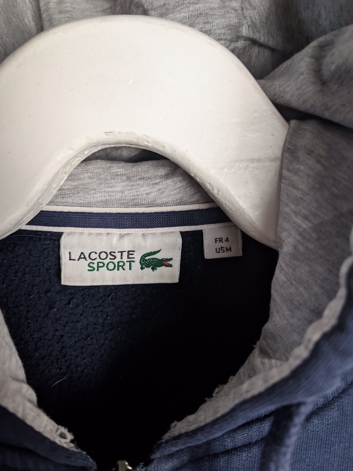 Japanese Brand × Lacoste Lacoste Y2K vintage Zip Hoodie Travis Scott styled Size US M / EU 48-50 / 2 - 4 Thumbnail