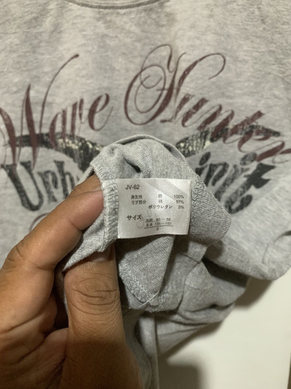 Japanese Brand Japanese Active Time Gothic Poem LongSleeve Tee Size US S / EU 44-46 / 1 - 9 Thumbnail