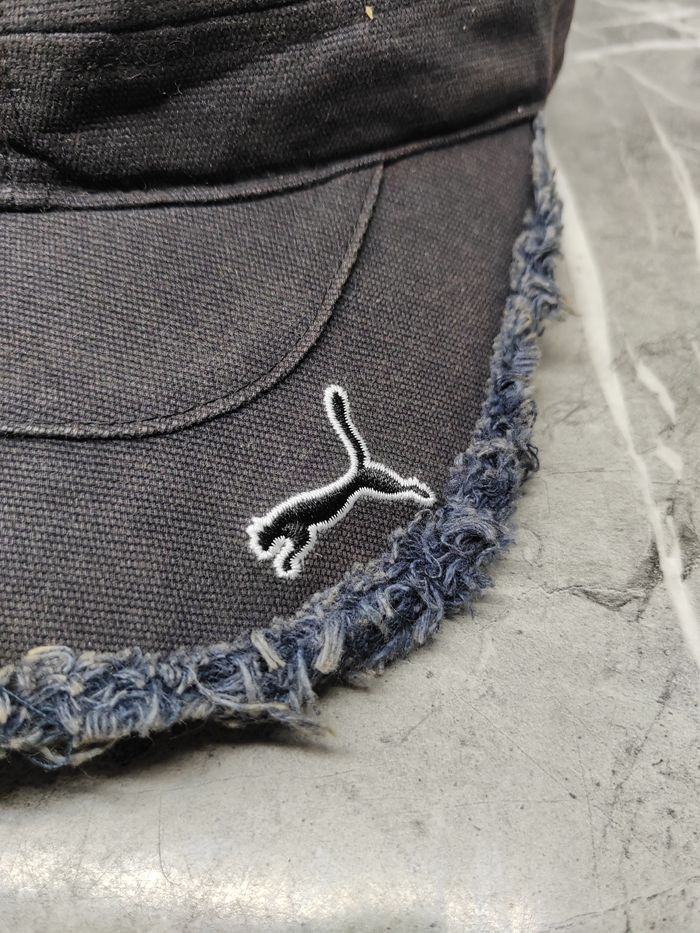 Puma Vintage Puma Cadet Distressed Style Cap Hat Size ONE SIZE - 4 Thumbnail