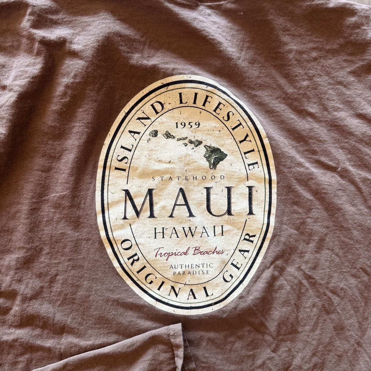 Gildan Vintage “Maui” Hawaii Tee Size US L / EU 52-54 / 3 - 4 Thumbnail